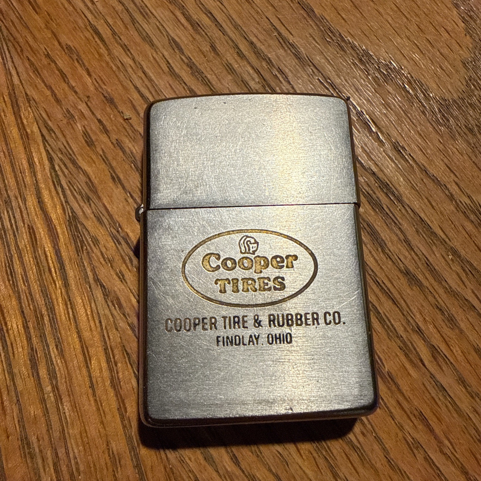 Vintage 1963 Polished Chrome Zippo Lighter Cooper Tires Advertising Findlay Ohio Vintage 1963 Polished Chrome Zippo Lighter Cooper Tires Advertising Findlay Ohio