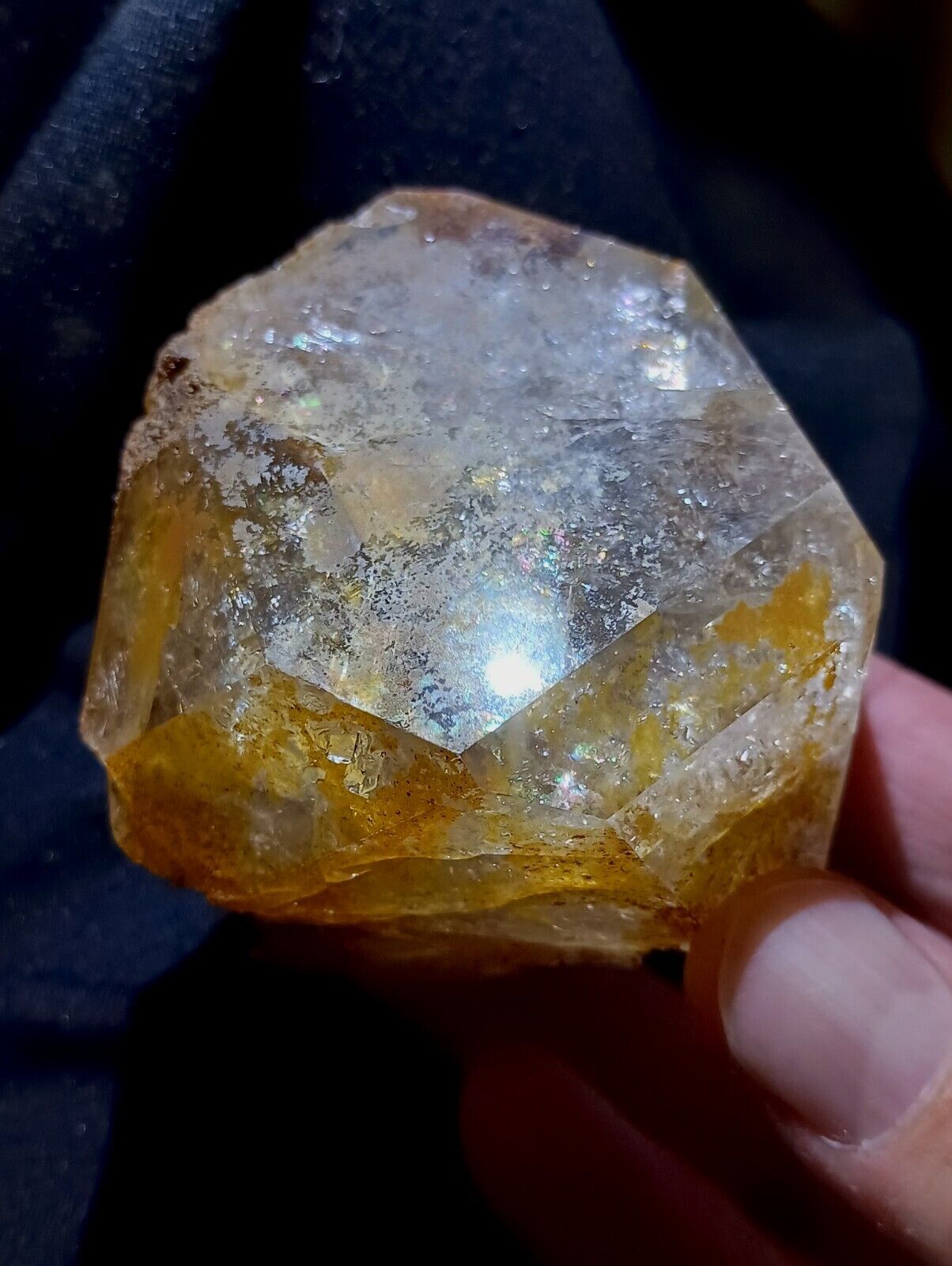 🔥 Huge 10.62 Oz Herkimer 💎 Crystal/Point From NY 🔥