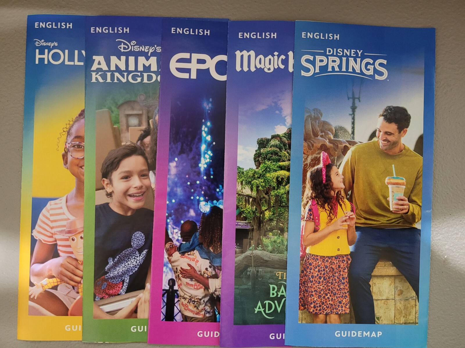 early 2024 Walt Disney World Theme Park Guide Maps 5 map brochures set NEW FS early 2024 Walt Disney World Theme Park Guide Maps 5 map brochures set NEW FS