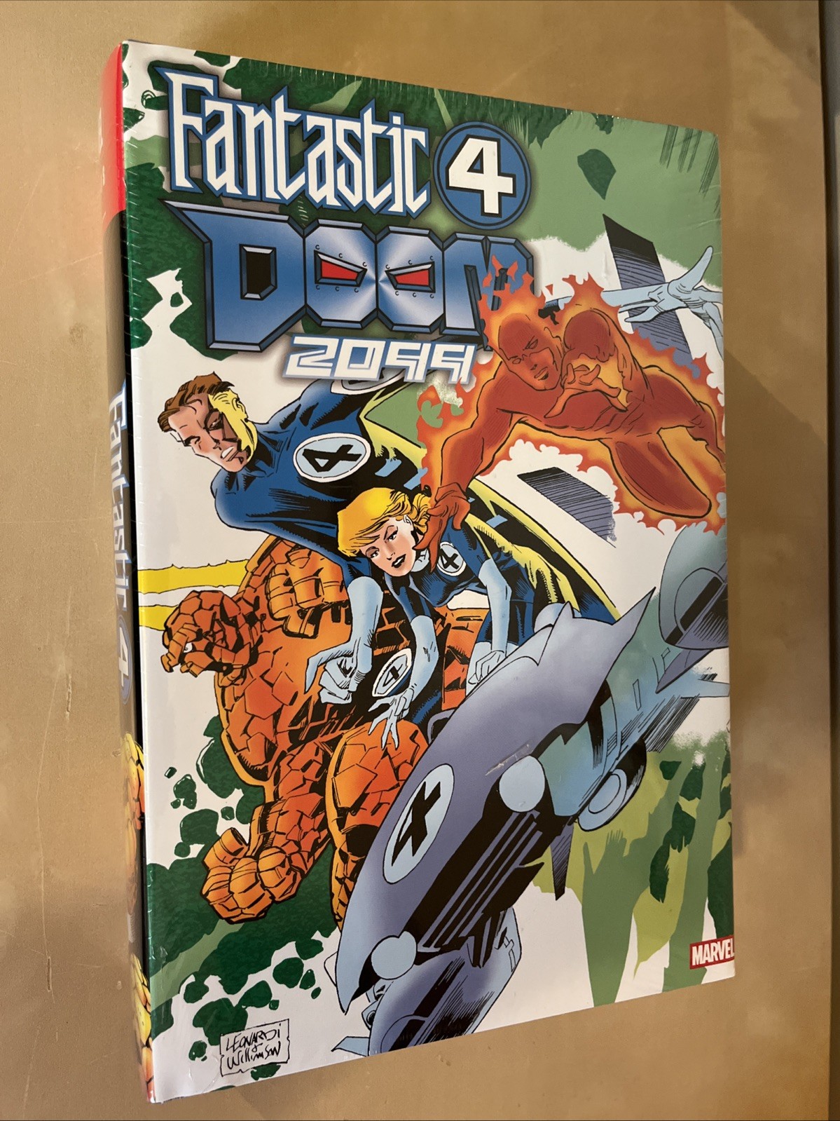 Marvel Comics ‘Fantastic Four / Doom 2099 Omnibus’ (2025) DM Cover Marvel Comics ‘Fantastic Four / Doom 2099 Omnibus’ (2025) DM Cover