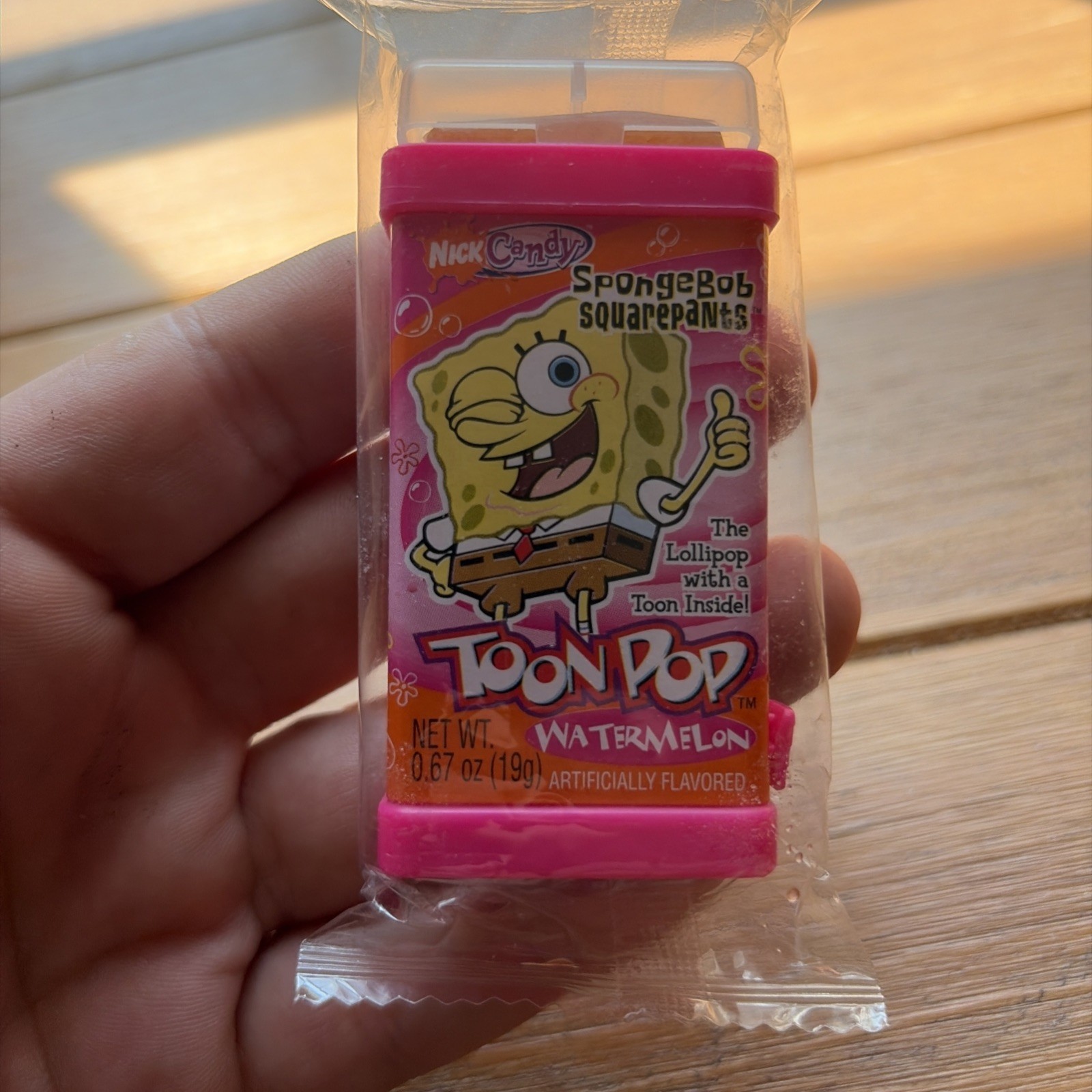 Nick Candy Spongebob Squarepants Toon Pop Sealed Very Rare