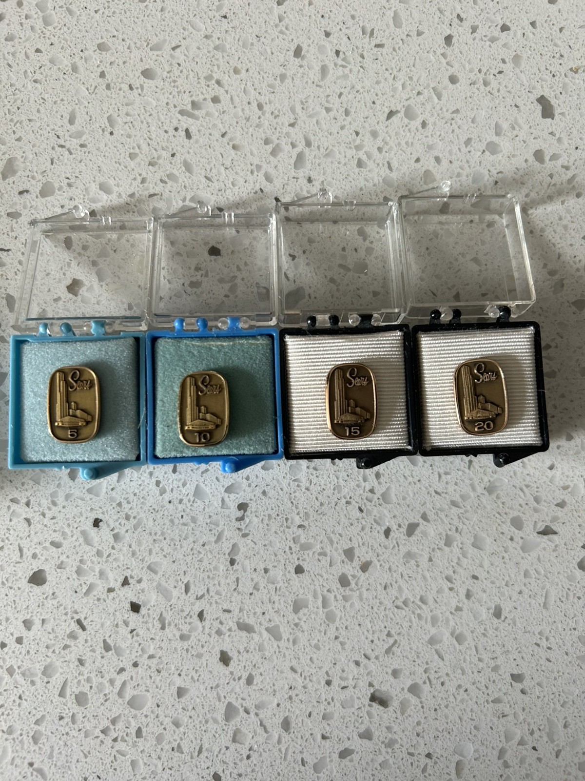 Vintage Sears 5/10/15/20 Year Service Pin Gold Filled Vintage Sears 5/10/15/20 Year Service Pin Gold Filled