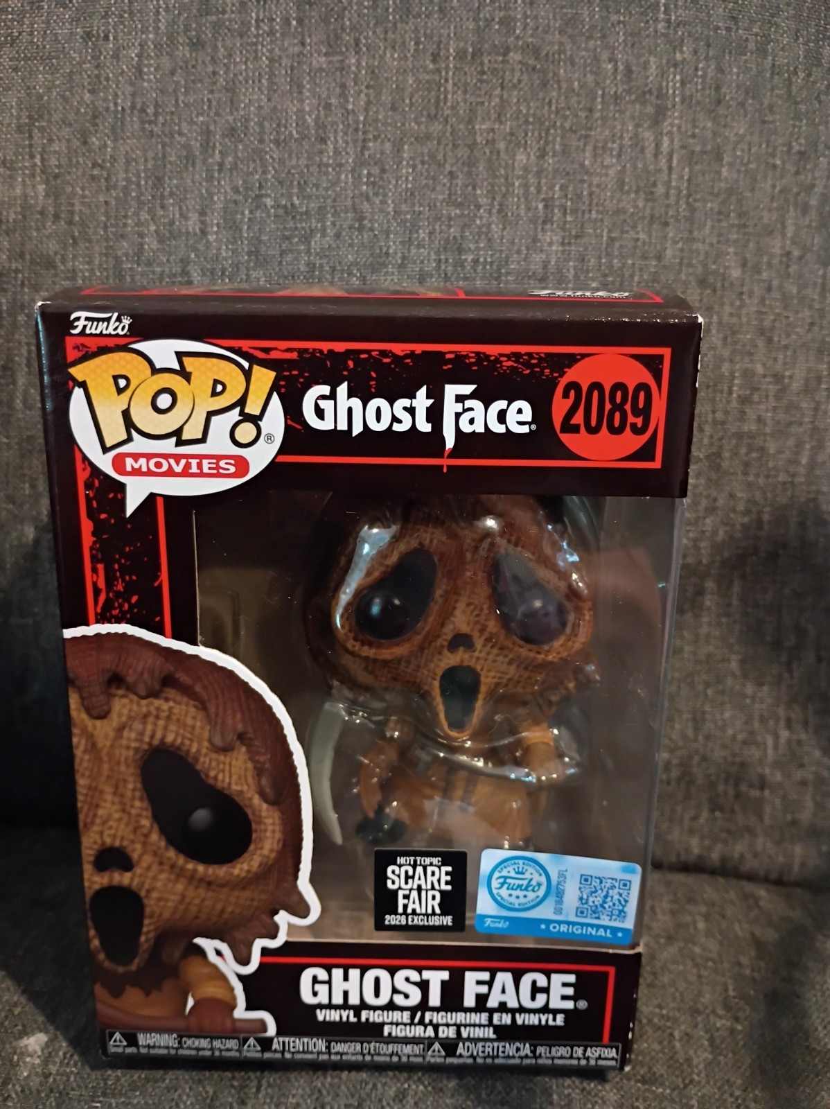 Funko Pop Scream Ghost Face Ghostface Scare Fair 2026 Hot Topic In HAND Funko Pop Scream Ghost Face Ghostface Scare Fair 2026 Hot Topic In HAND