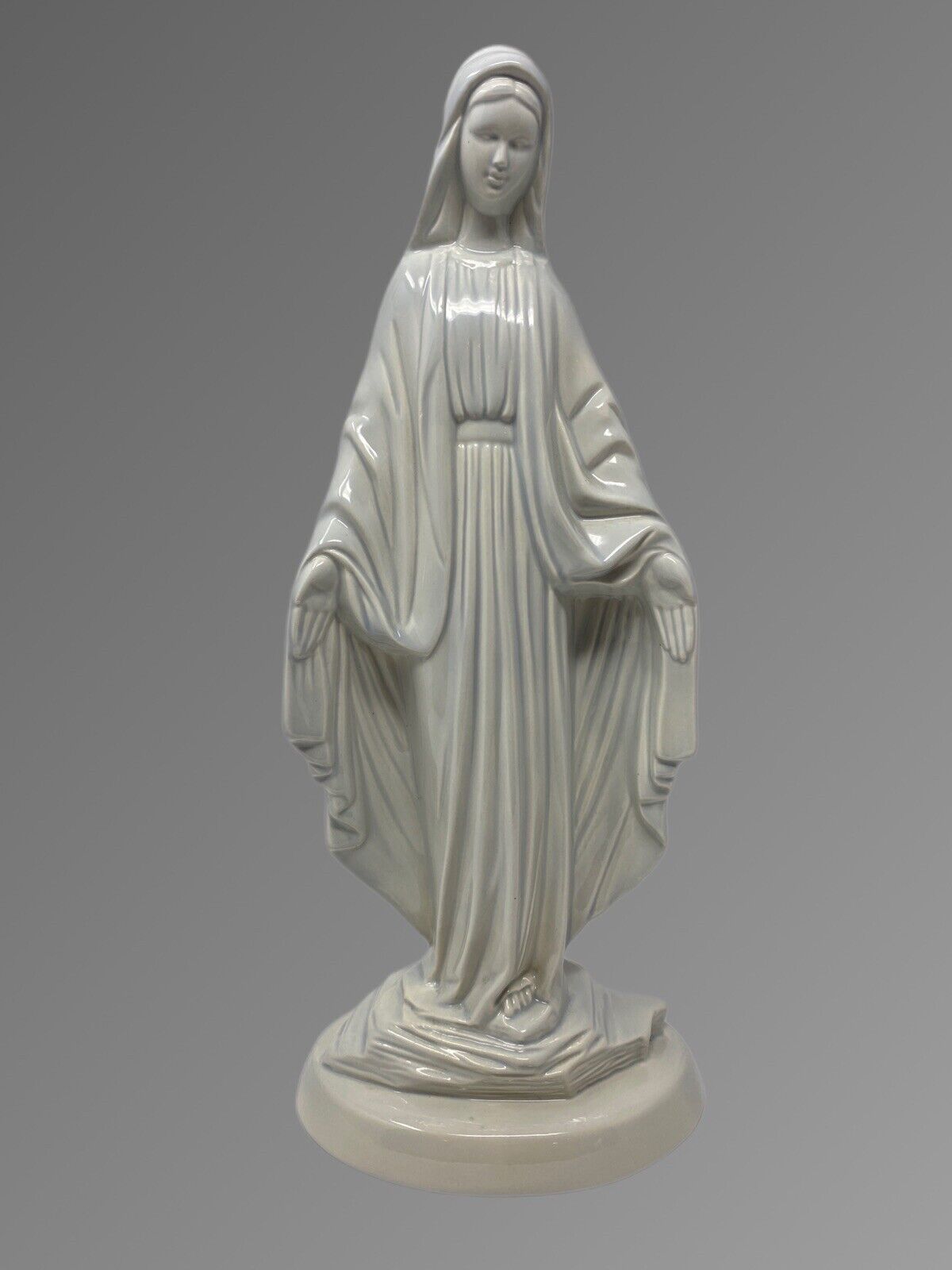 Vtg Mary Lady Of Grace Ceramic 14