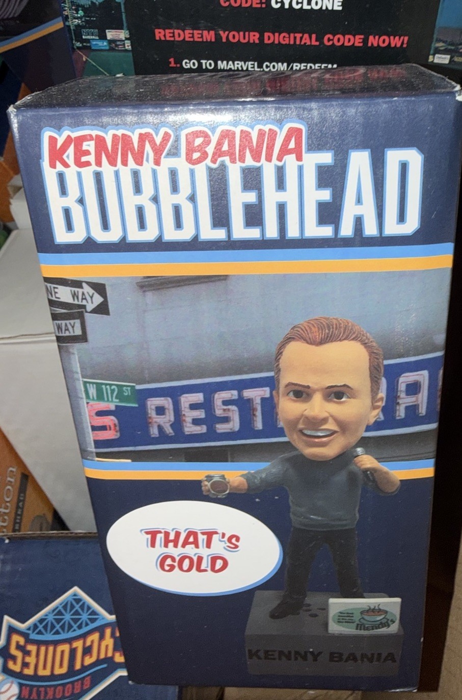 2018 Brooklyn Cyclones - Seinfeld - Kenny Bania Talking Bobblehead - New In Box