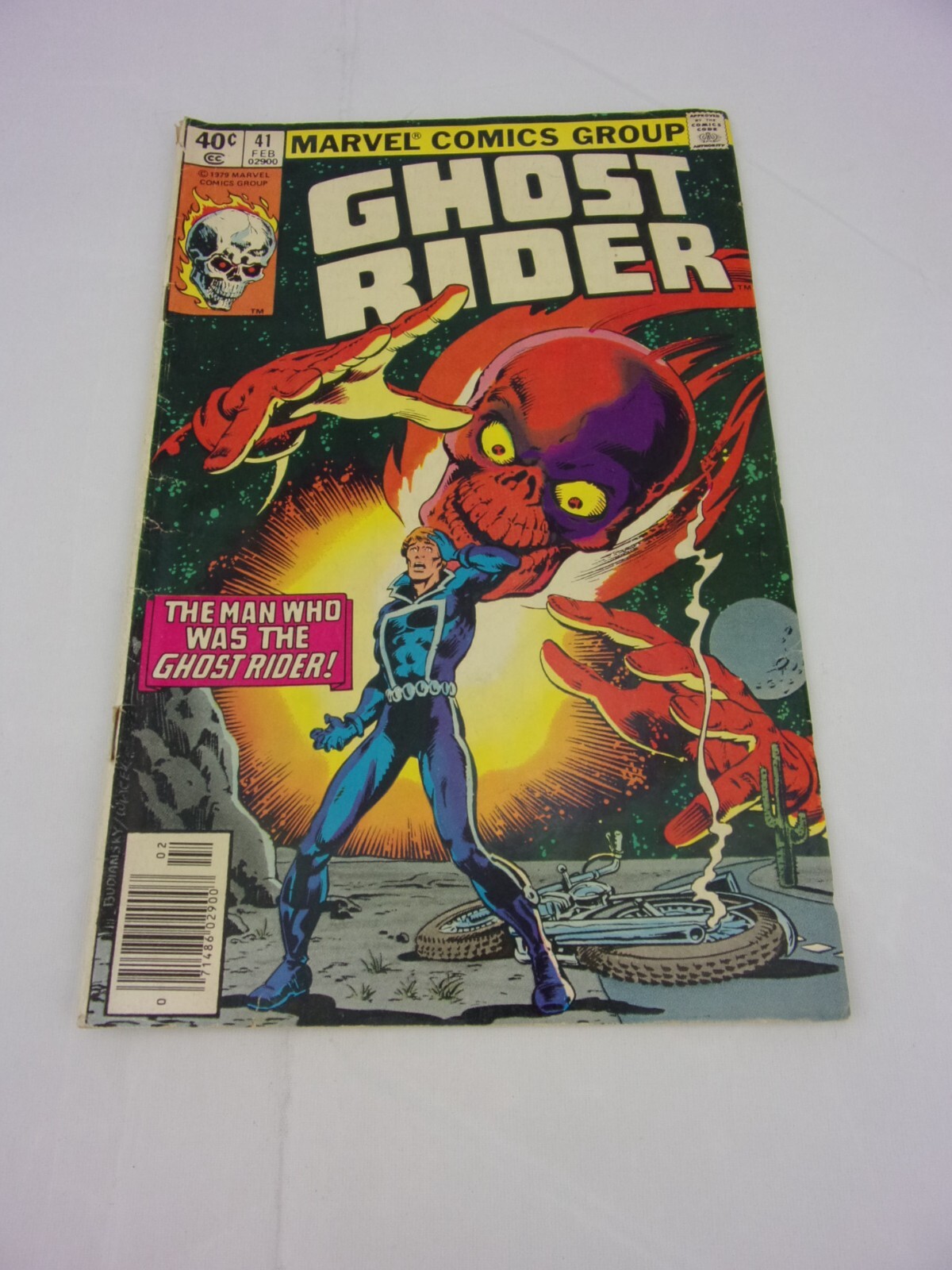 Ghost Rider #41 Comic 1979 Marvel Comics The Man Who Was The Ghost Rider Vintage Ghost Rider #41 Comic 1979 Marvel Comics The Man Who Was The Ghost Rider Vintage