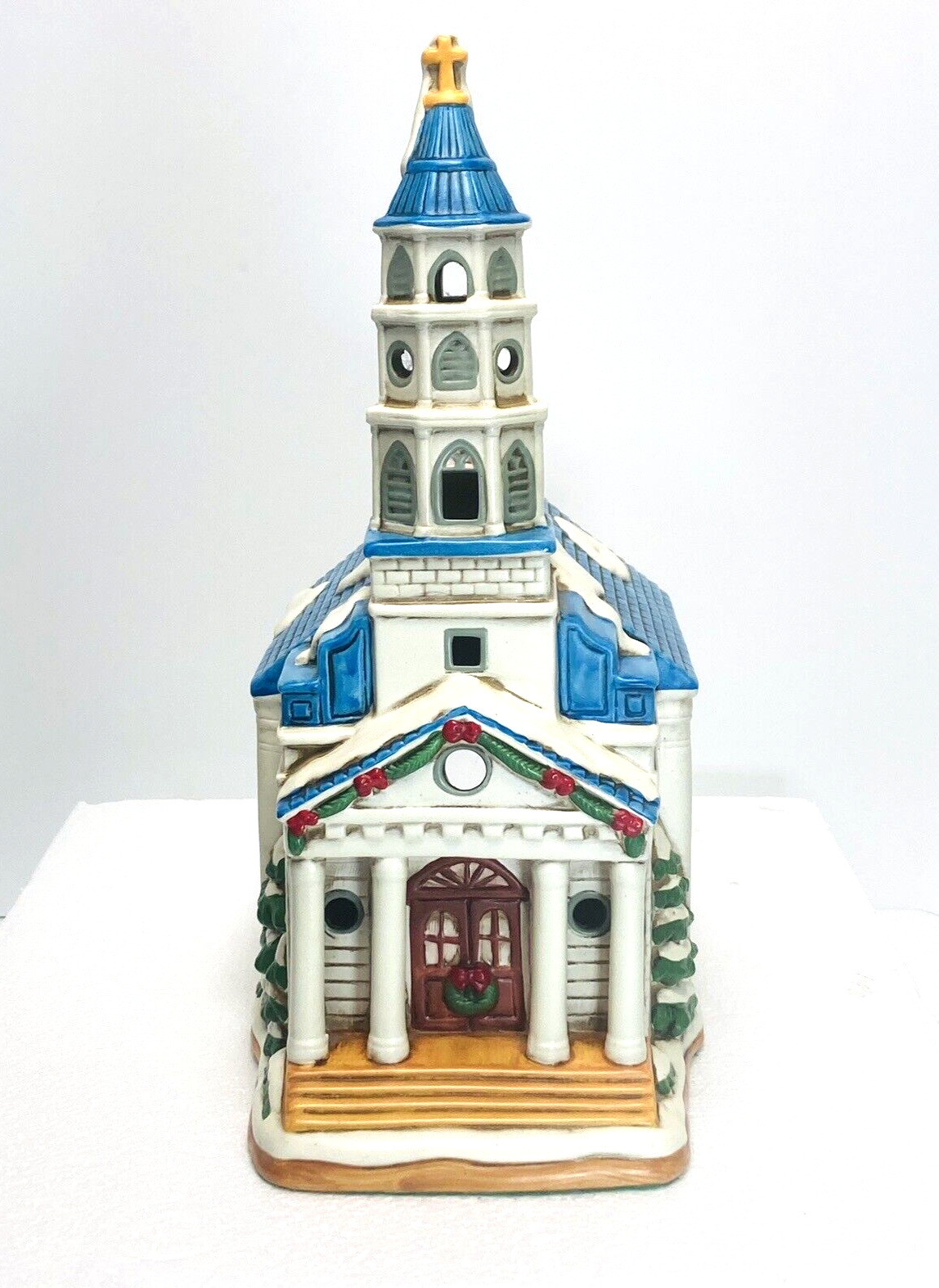 Lefton Colonial Christmas Village MOUNT ZION CHURCH 1994 Limited 4131 /5000