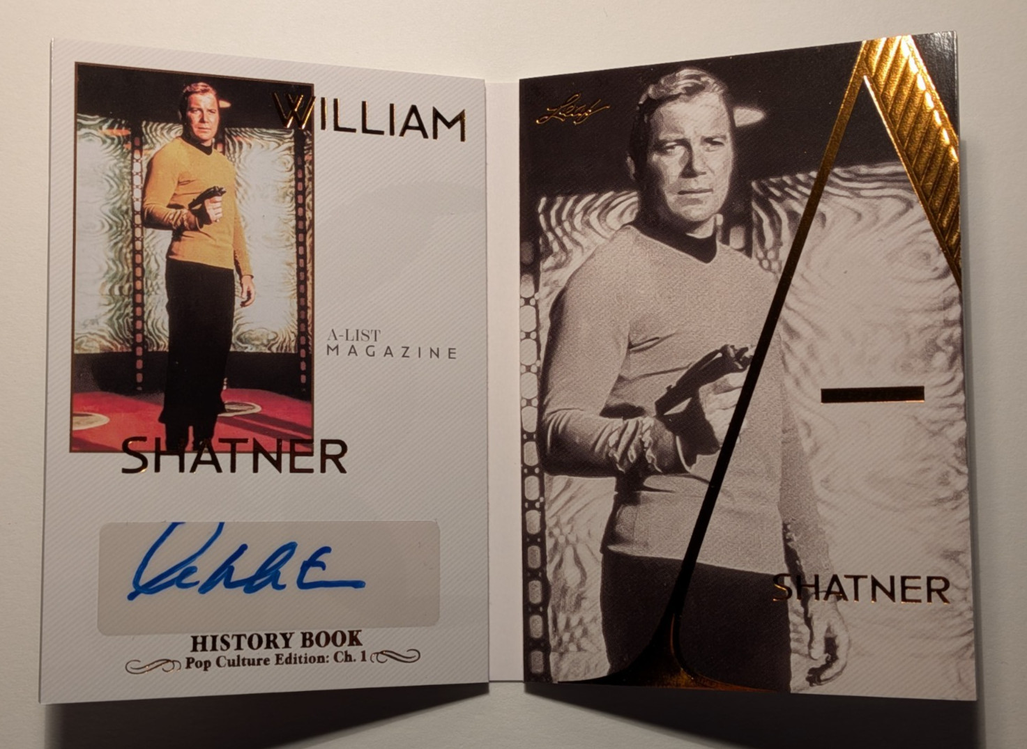 2024 Leaf History Book William Shatner Auto Star Trek Autograph /25 2024 Leaf History Book William Shatner Auto Star Trek Autograph /25