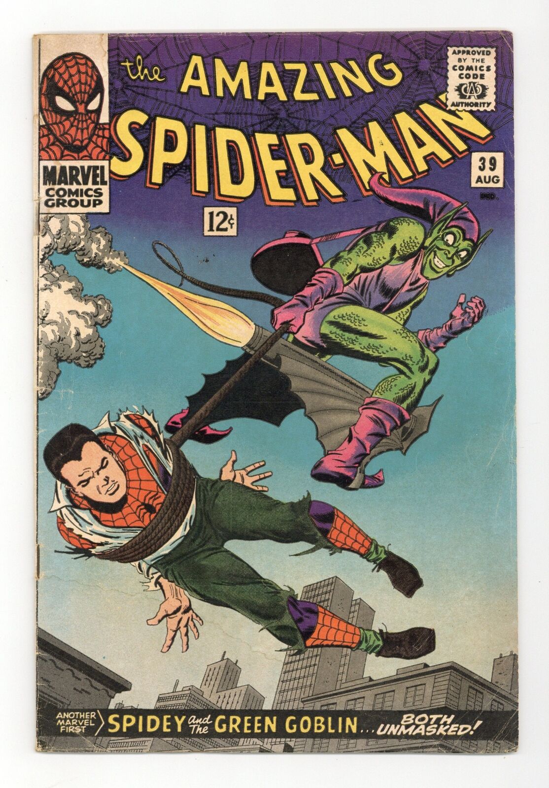 Amazing Spider-Man #39 GD- 1.8 1966