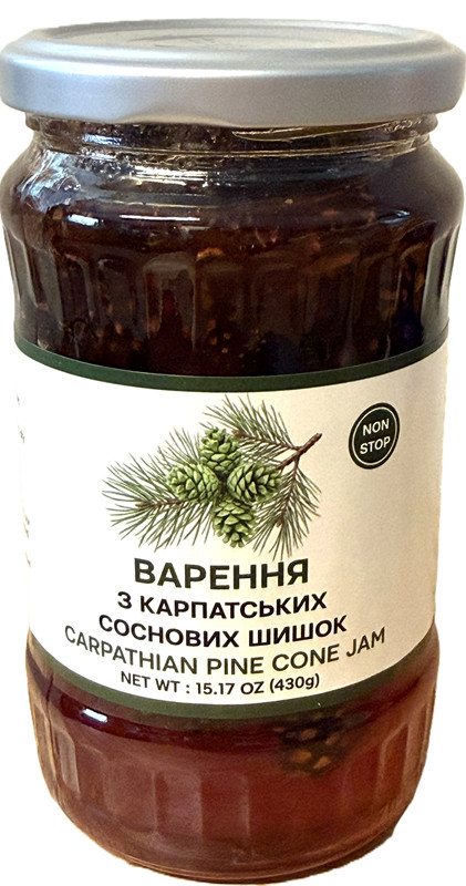 Carpathian Pine Cone Jam Premium Glass Jar 15.17 oz / 430 g Carpathian Pine Cone Jam Premium Glass Jar 15.17 oz / 430 g