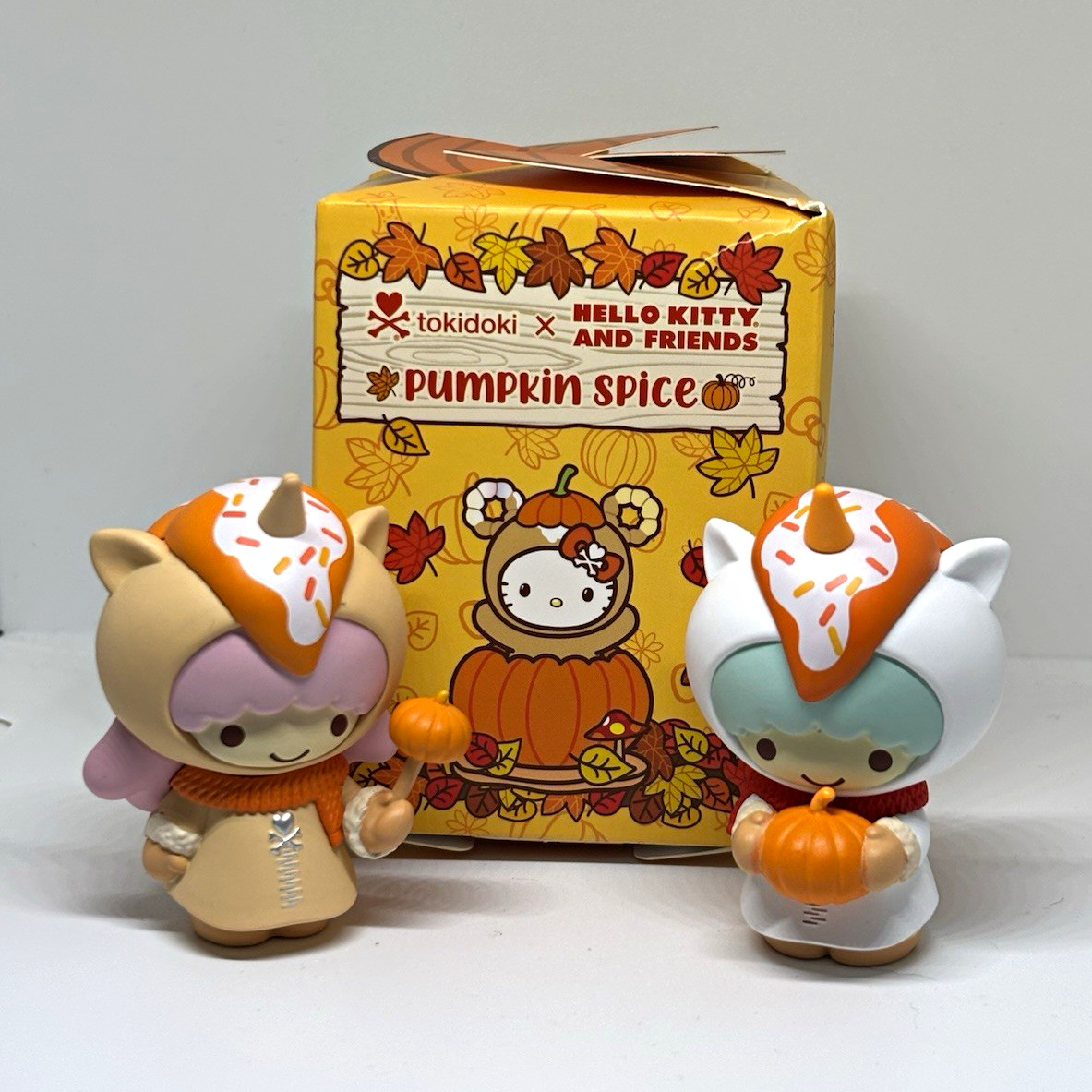 tokidoki Hello Kitty and Friends Pumpkin Spice: Kiki & Lala bundle, NWB tokidoki Hello Kitty and Friends Pumpkin Spice: Kiki & Lala bundle, NWB