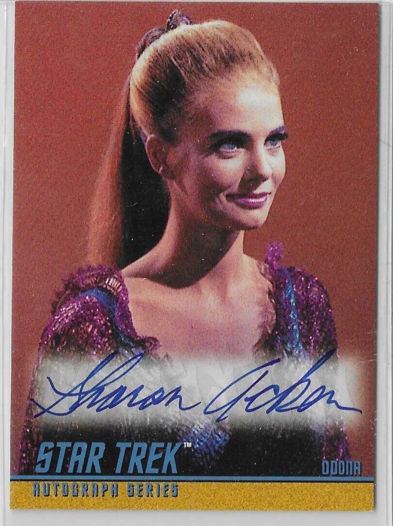 Star Trek TOS. Sharon Acker. Skybox Autograph Card A79. 1999