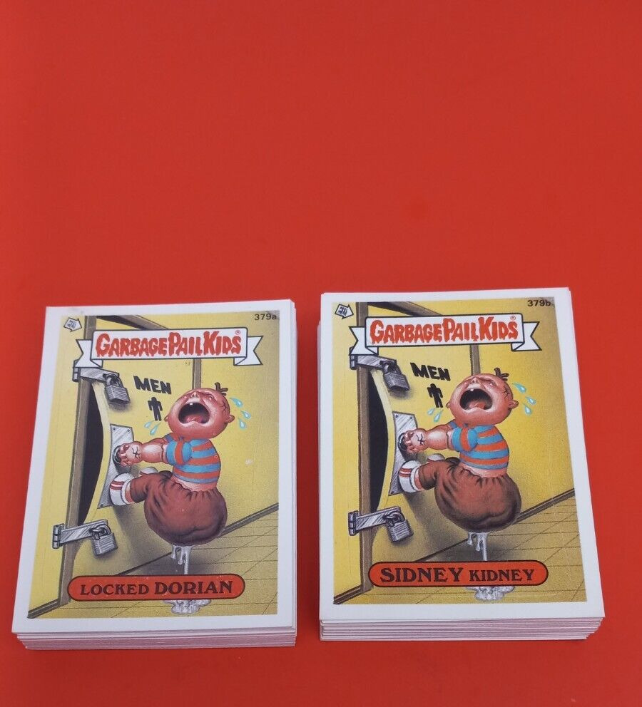 1987 TOPPS GARBAGE PAIL KIDS SERIES 10 COMPLETE SET WITH CHECKLIST