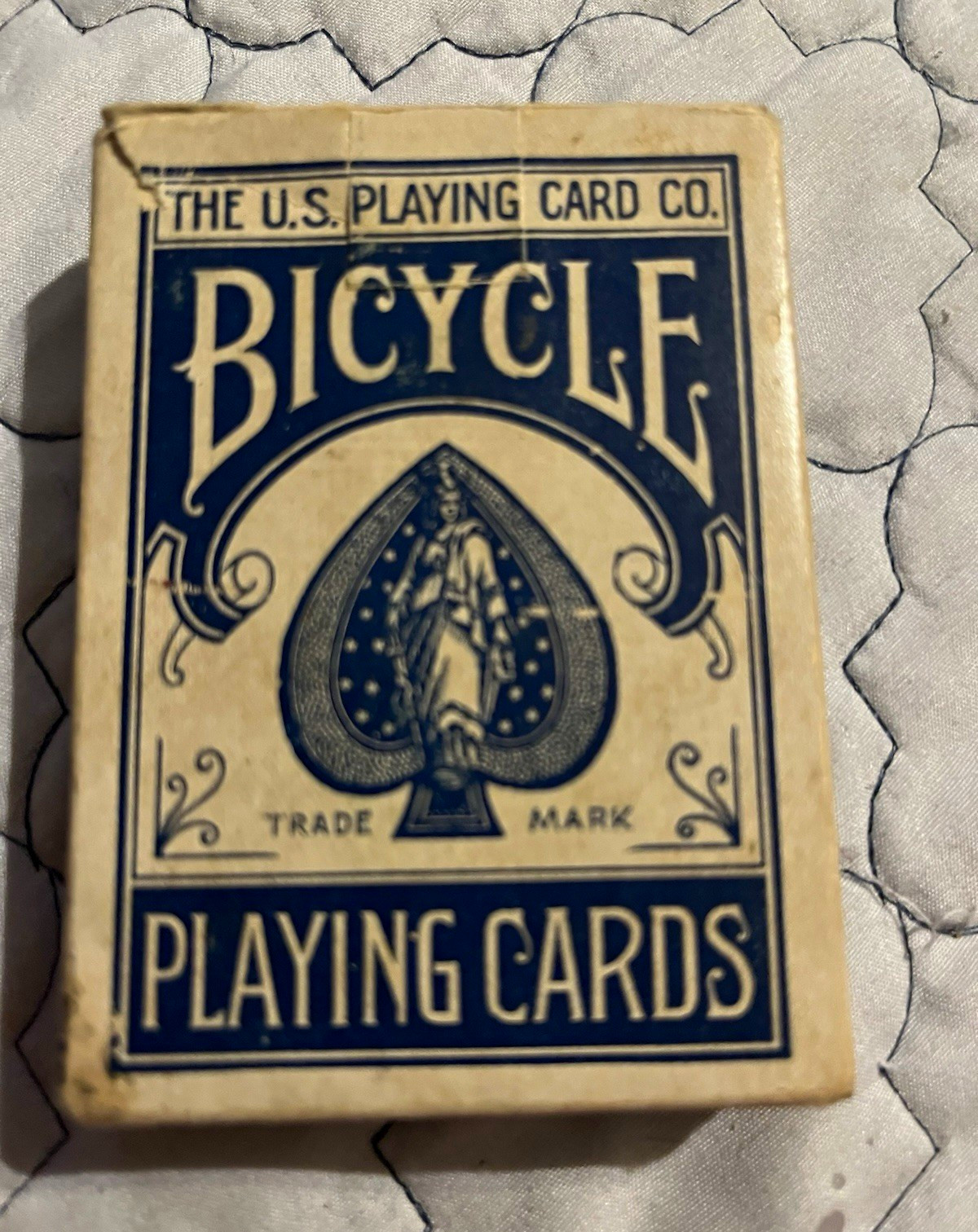RARE ANTIQUE Bicycle No. 808 Lantern Playing Cards Deck, Ivory Finish BOX ONLY RARE ANTIQUE Bicycle No. 808 Lantern Playing Cards Deck, Ivory Finish BOX ONLY