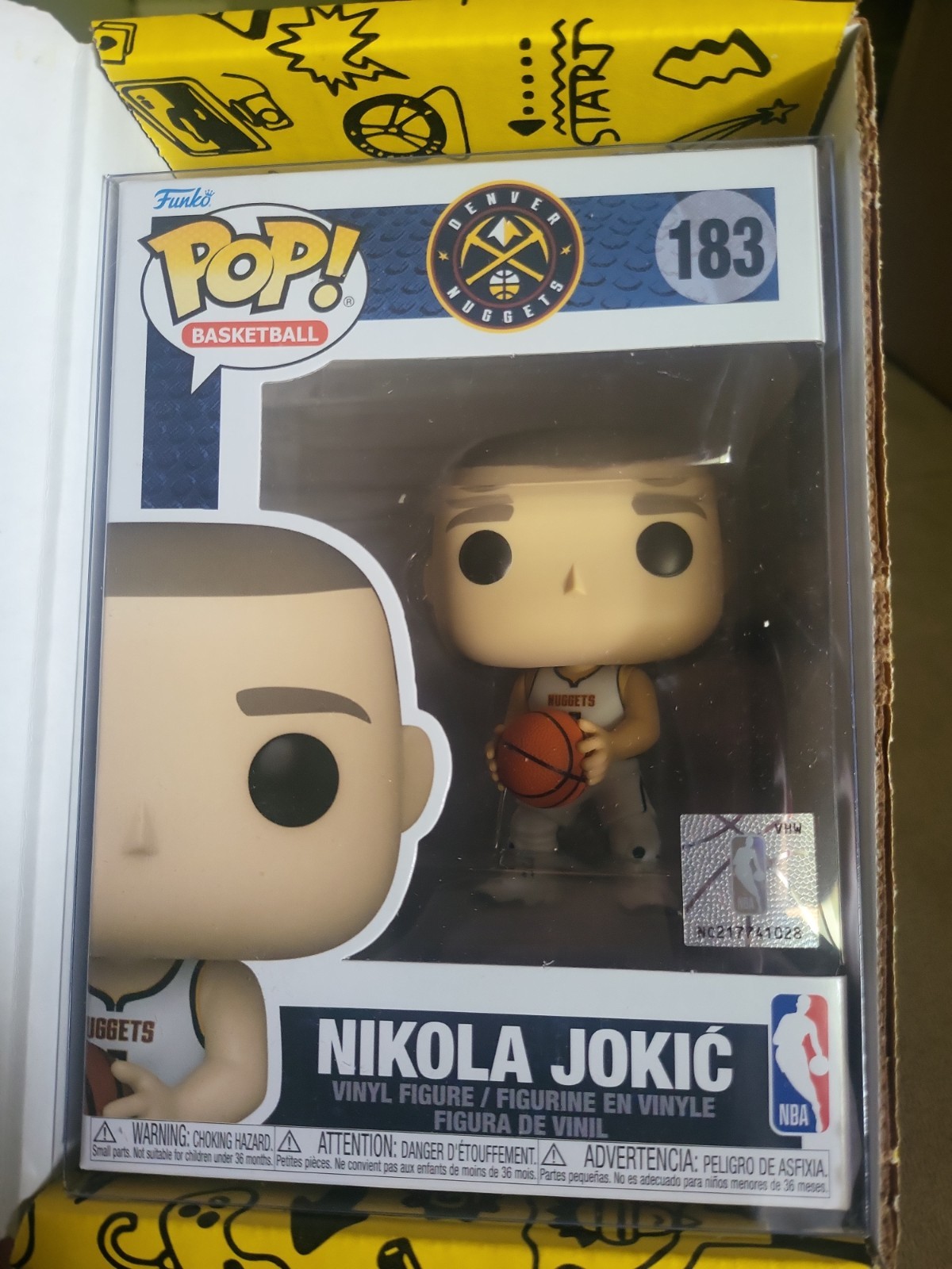 Funko Pop Vinyl: Nikola Jokić #183
