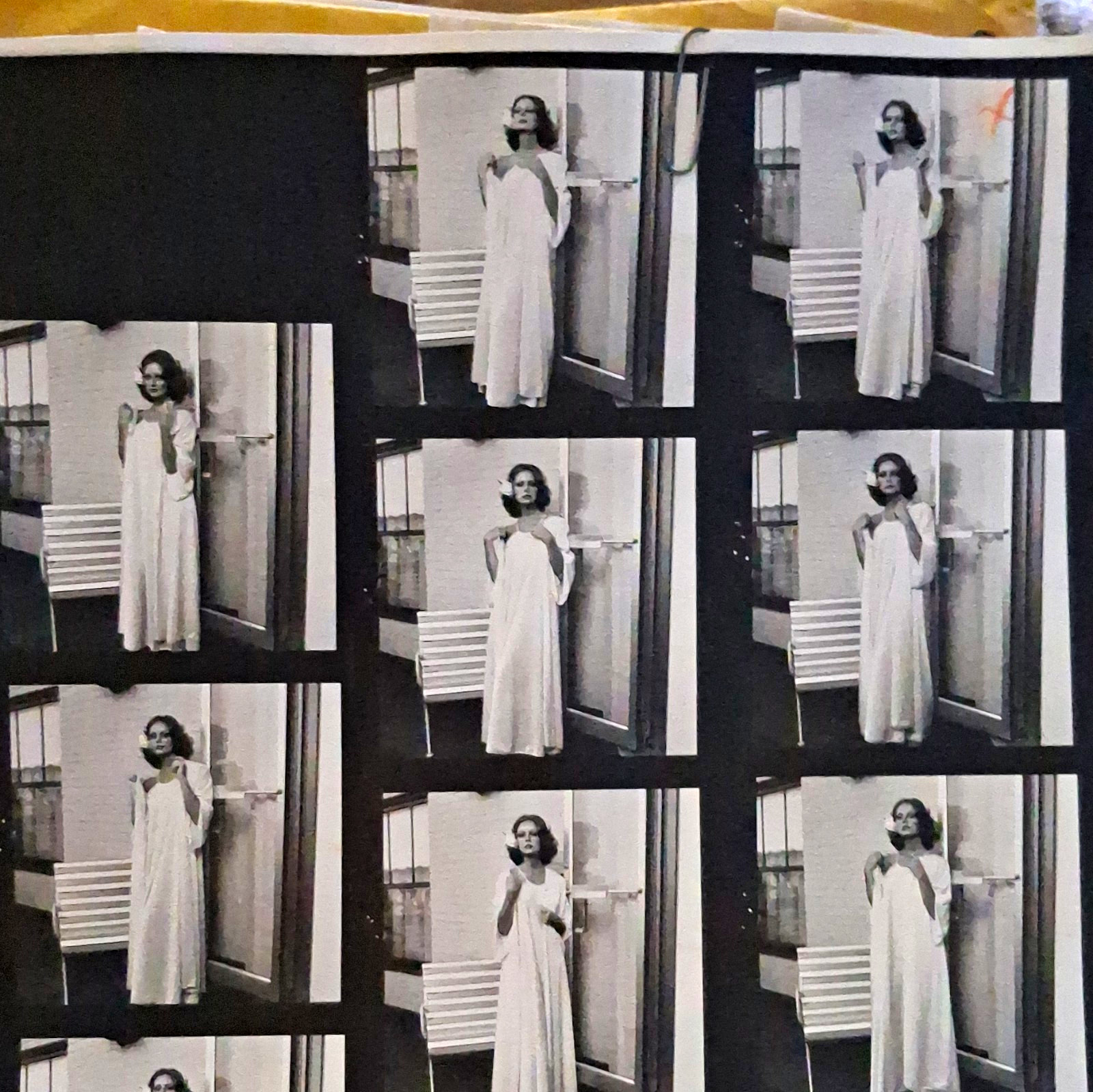 Vintage 1970s Karen Graham Fashion Contact Sheet Original Negatives Town&Country Vintage 1970s Karen Graham Fashion Contact Sheet Original Negatives Town&Country