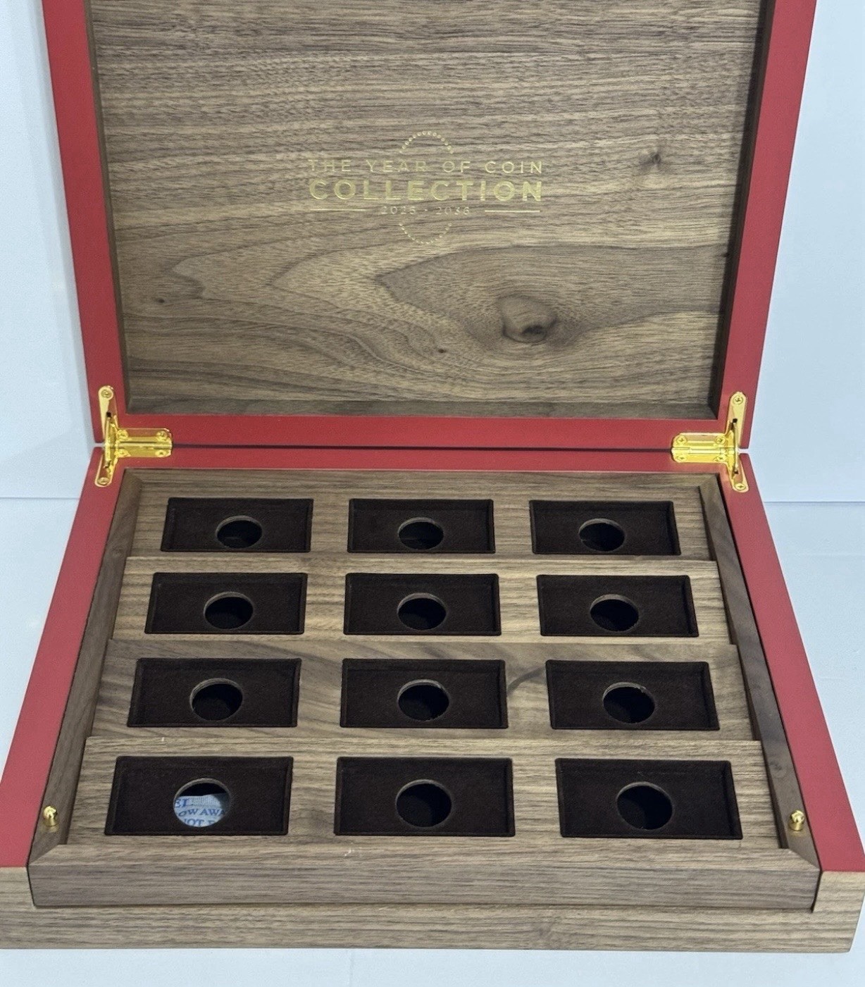 Davidoff Year Of The Coin Collection Limited Edition Accessory Storage Box Davidoff Year Of The Coin Collection Limited Edition Accessory Storage Box