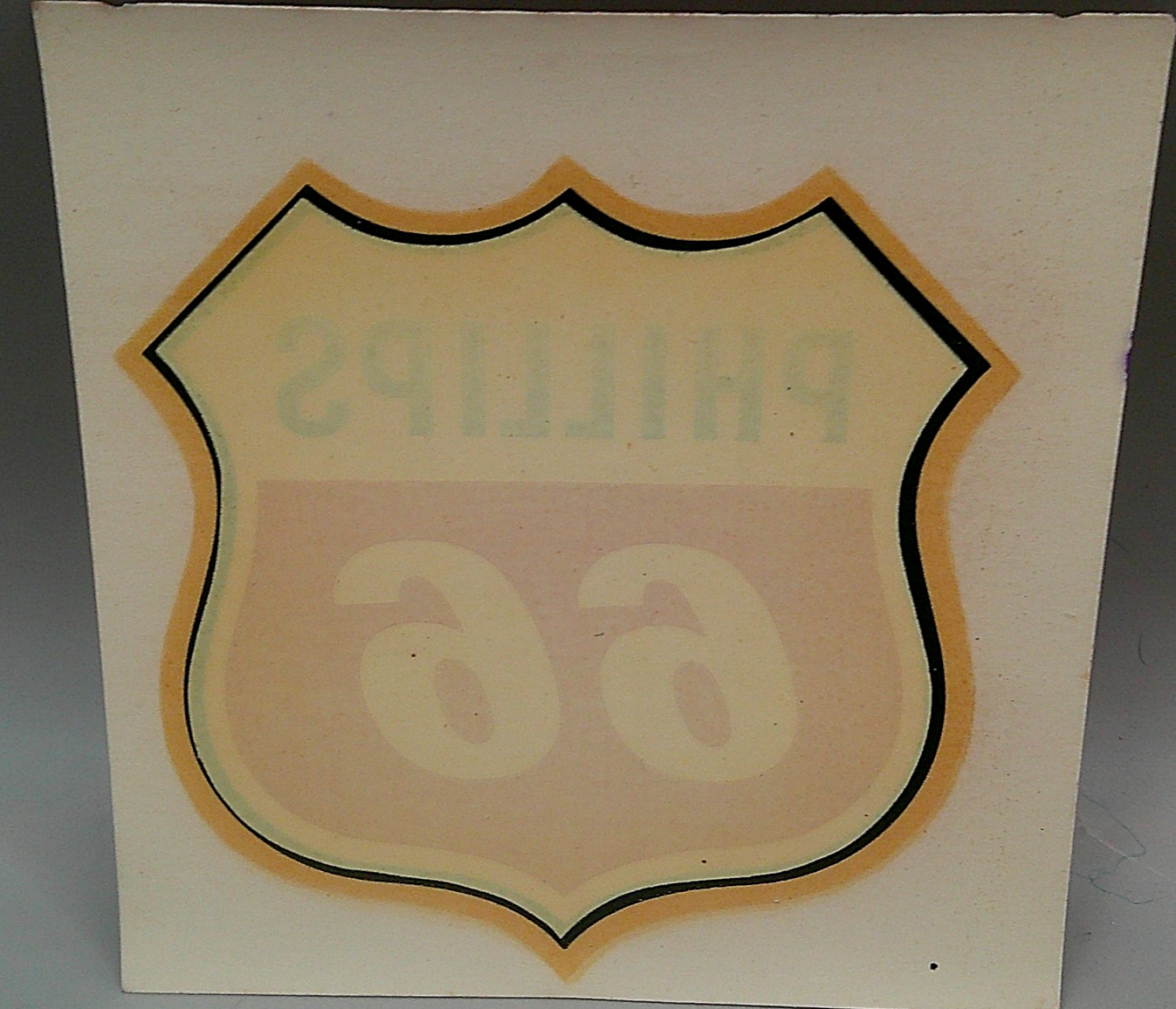 Vintage Decal Phillips 66 Gasoline / Service Station 2 1/2" unused Water Slide Vintage Decal Phillips 66 Gasoline / Service Station 2 1/2" unused Water Slide