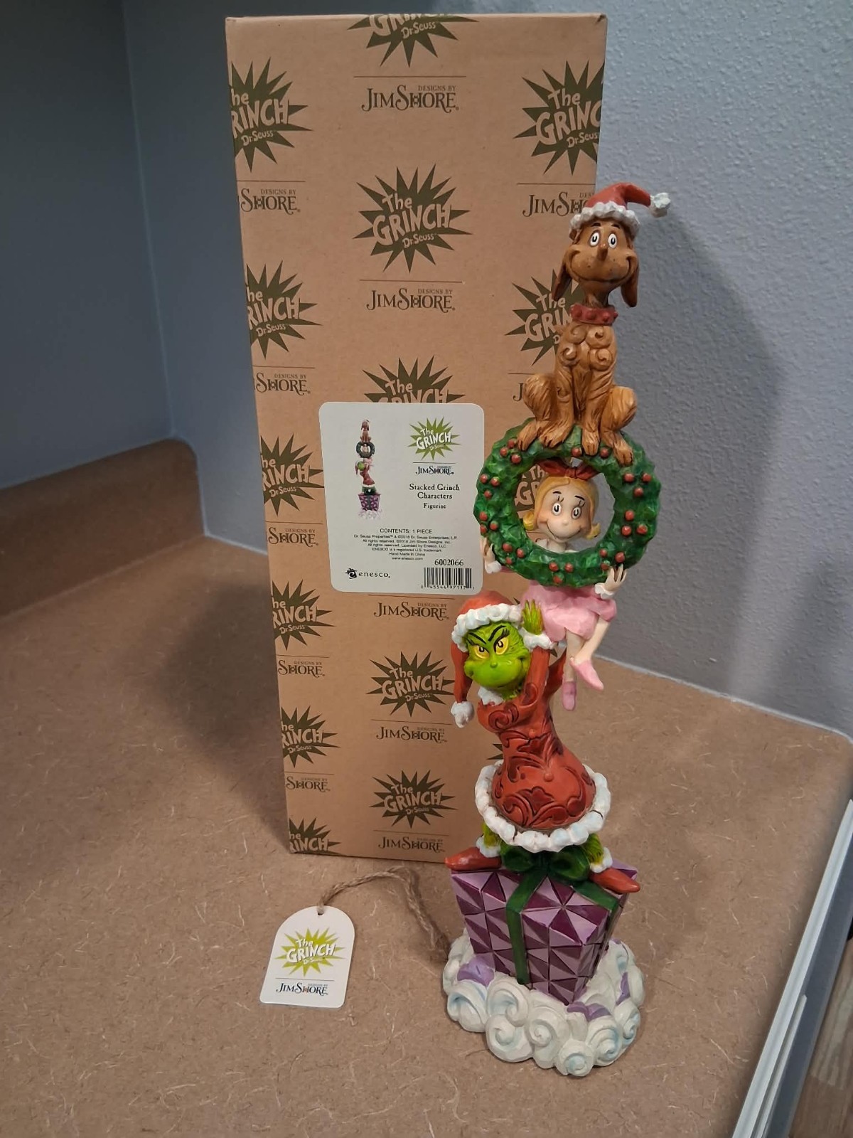 Stacked Grinch Characters Enesco Jim Shore 2018 Dr. Seuss Stacked Grinch Characters Enesco Jim Shore 2018 Dr. Seuss