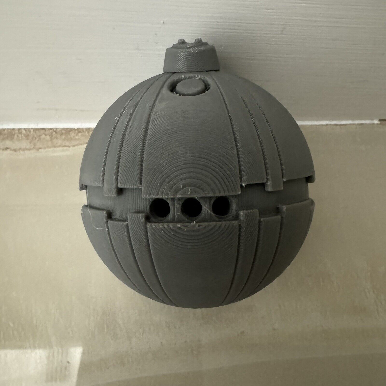 Star Wars thermal detonator 3d Printed Gray