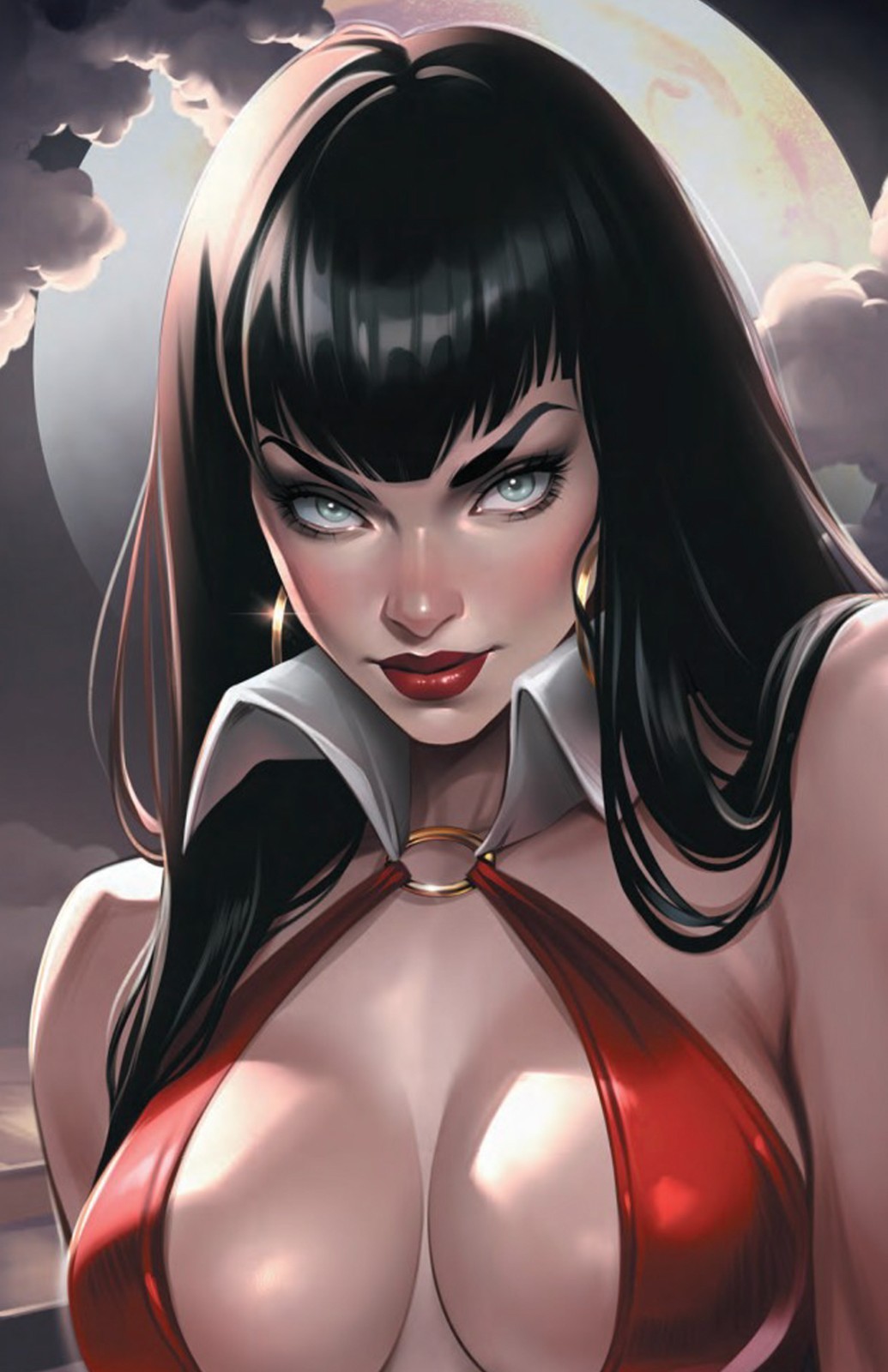 VAMPIRELLA HELLIDAY SPECIAL 2025 - KATYA SINYUKHINA WRAPAROUND COVER A LTD 350 VAMPIRELLA HELLIDAY SPECIAL 2025 - KATYA SINYUKHINA WRAPAROUND COVER A LTD 350