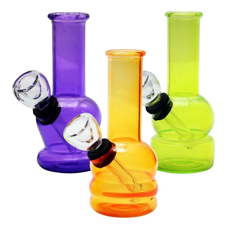 5” glass Hookah Water Pipe  Glass Tobacco Bong CLEARANCE SALE, USA SELLER