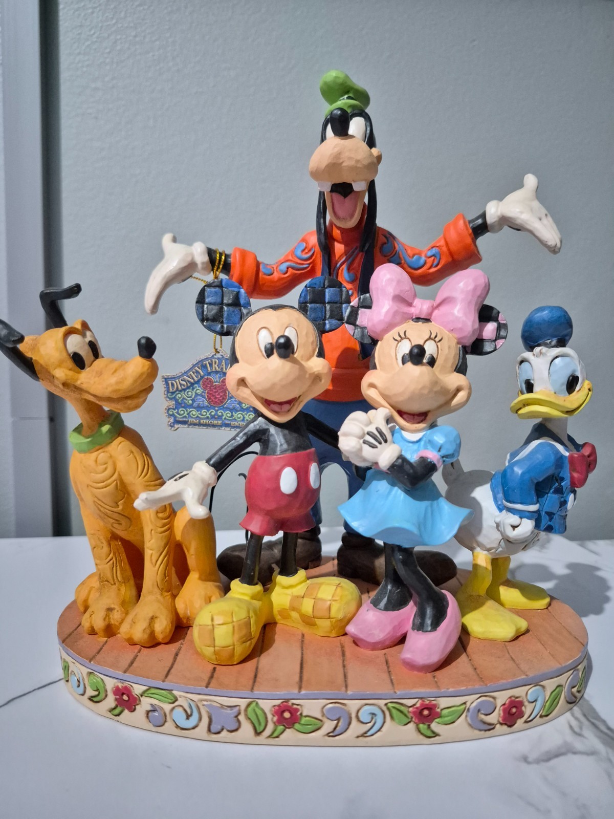 Jim Shore Disney Traditions the fab five - the gang’s all here 4056752 authentic Jim Shore Disney Traditions the fab five - the gang’s all here 4056752 authentic