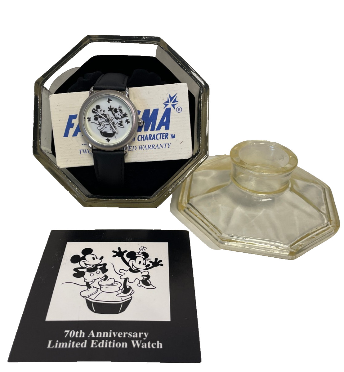 Vintage Mickey and Minnie Mouse Watch Adorable Retro Disney Timepiece #706/2500 Vintage Mickey and Minnie Mouse Watch Adorable Retro Disney Timepiece #706/2500