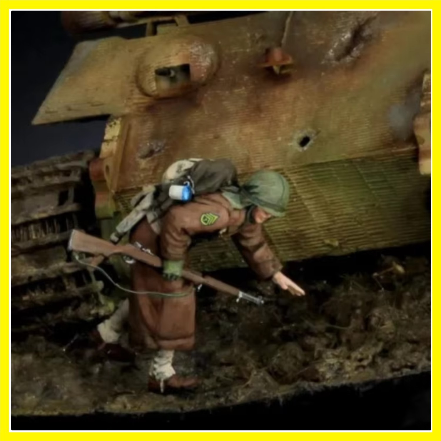 1/35 Scale Resin Figure Model Kits WW2 US Army Infantry Single Figure Hobby M... 1/35 Scale Resin Figure Model Kits WW2 US Army Infantry Single Figure Hobby M...