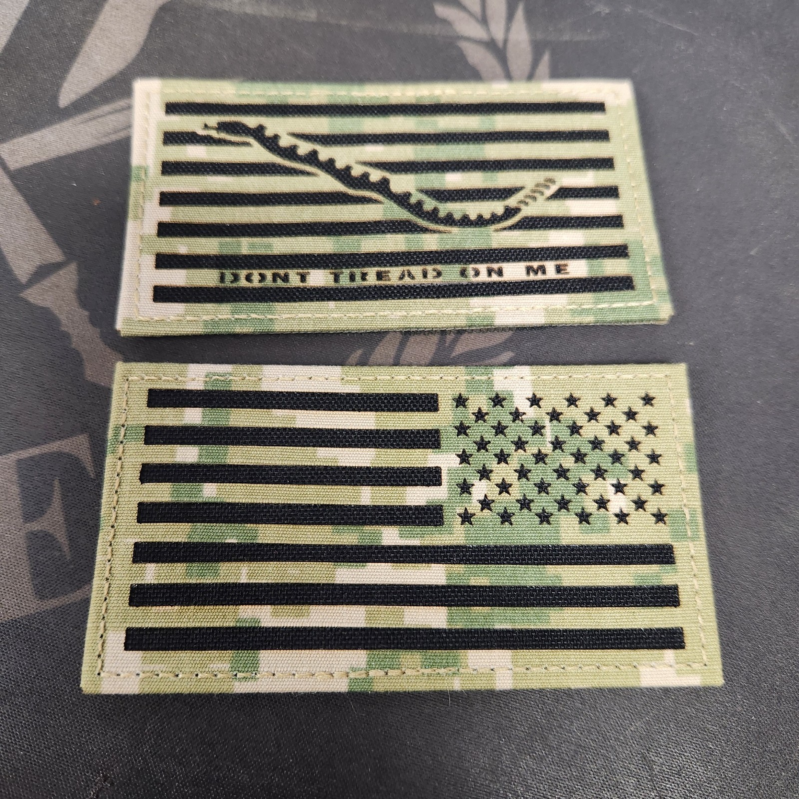 NWU Type III Reverse US Flag & USN First Navy Jack Patch Set Laser Hook US Navy NWU Type III Reverse US Flag & USN First Navy Jack Patch Set Laser Hook US Navy