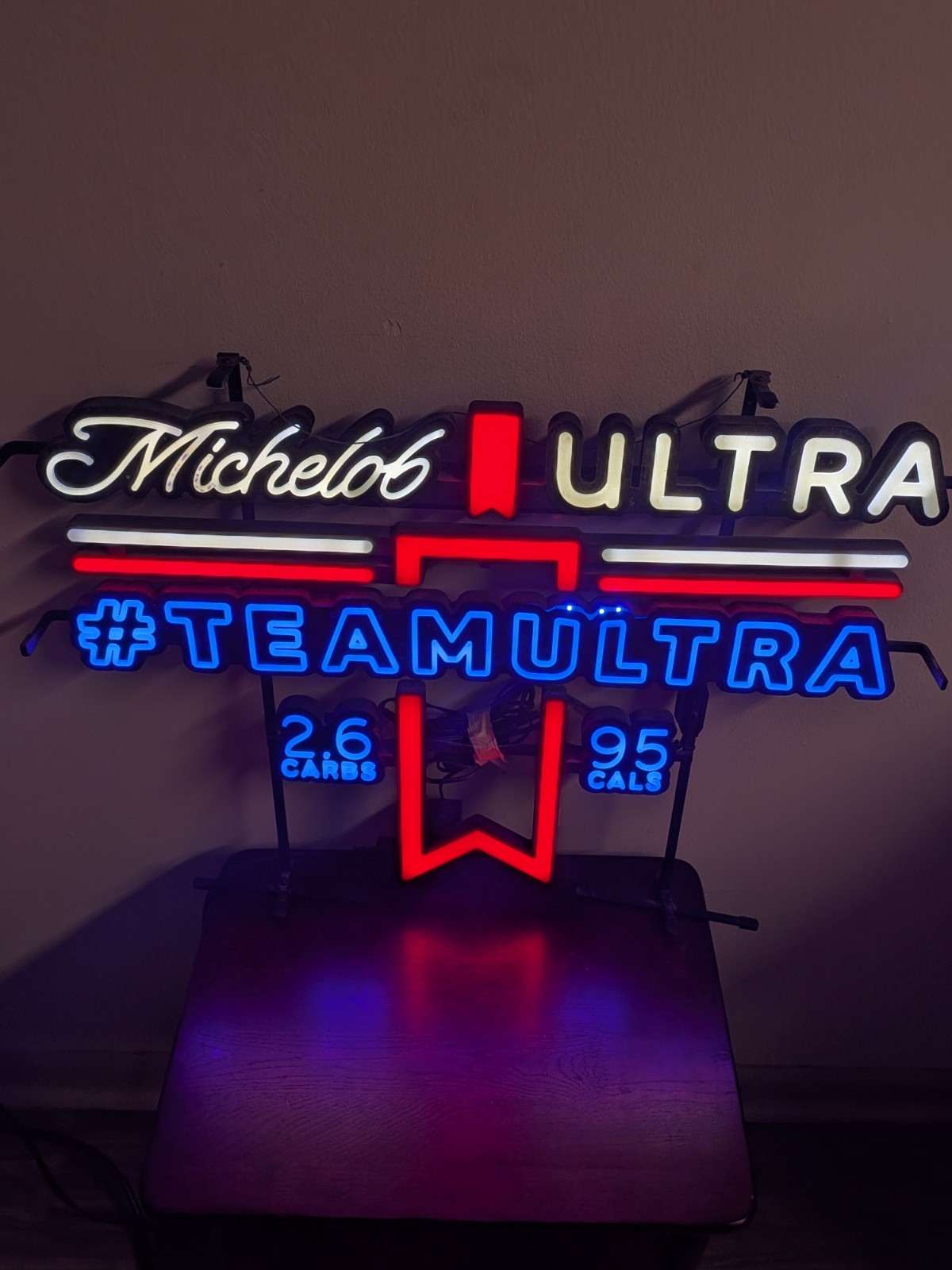 MICHELOB ULTRA BEER LED BAR SIGN MICH ULTRA LIGHTED SIGN MAN CAVE GARAGE DECOR MICHELOB ULTRA BEER LED BAR SIGN MICH ULTRA LIGHTED SIGN MAN CAVE GARAGE DECOR