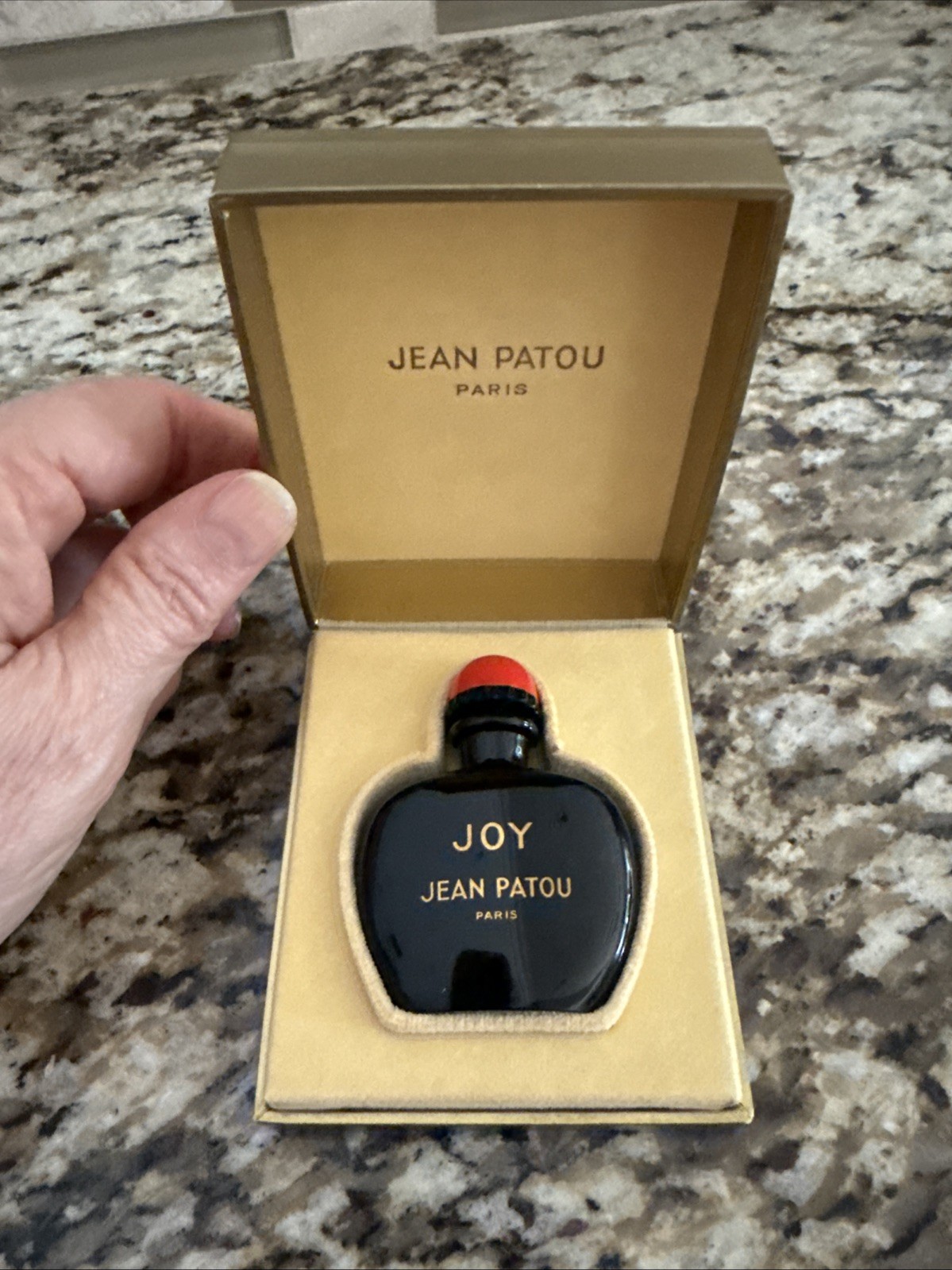 Vintage Joy De Jean Patou Pure Parfum Perfume 1/4 oz Full Vintage Joy De Jean Patou Pure Parfum Perfume 1/4 oz Full