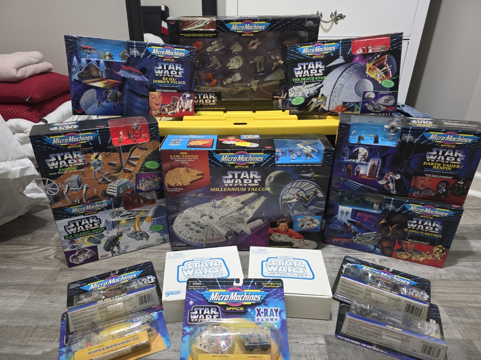 Huge Micro Machines Star Wars Action Fleet Lot All unopened/sealed 15 pieces Huge Micro Machines Star Wars Action Fleet Lot All unopened/sealed 15 pieces