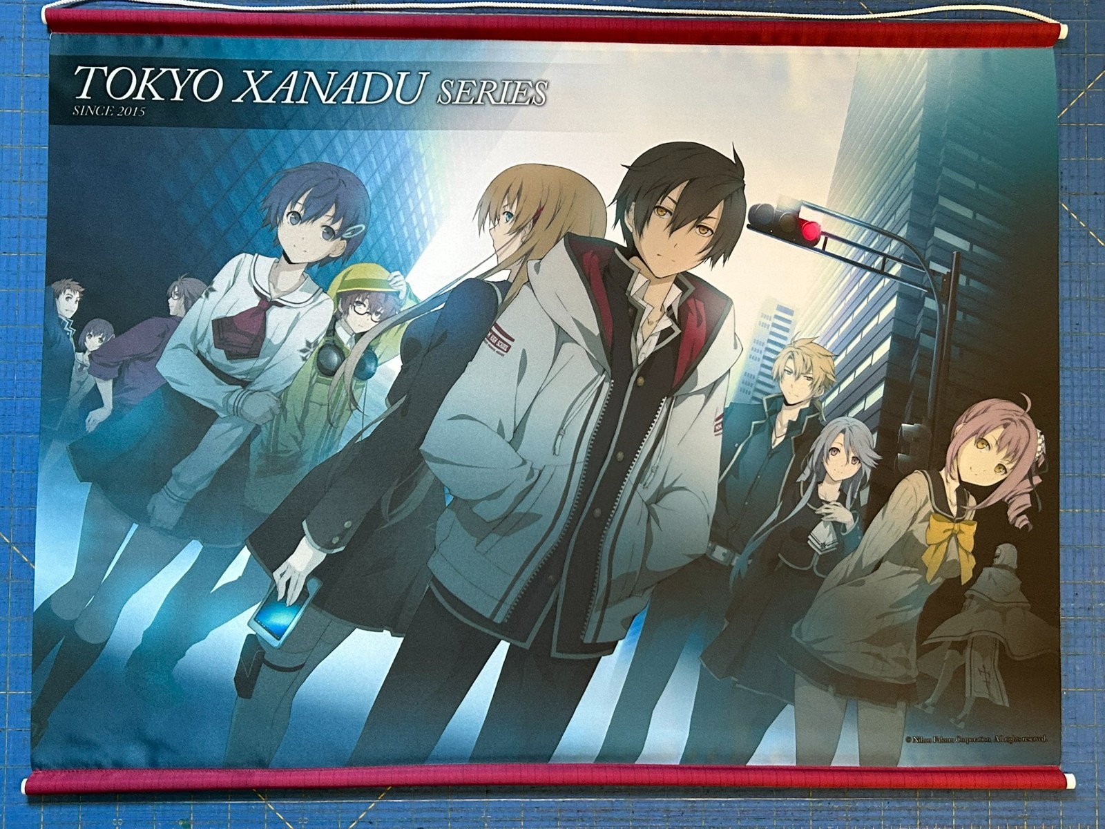 Tokyo Xanadu B2 Tapestry Wall Scroll Nihon Falcom Kou Tokisaka Asuka Hiiragi Tokyo Xanadu B2 Tapestry Wall Scroll Nihon Falcom Kou Tokisaka Asuka Hiiragi