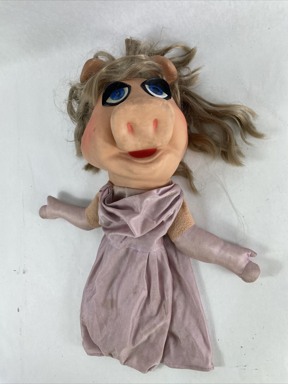 Vintage 1977 Fisher Price Jim Henson Miss Piggy Hand Puppet 855 Doll Muppets