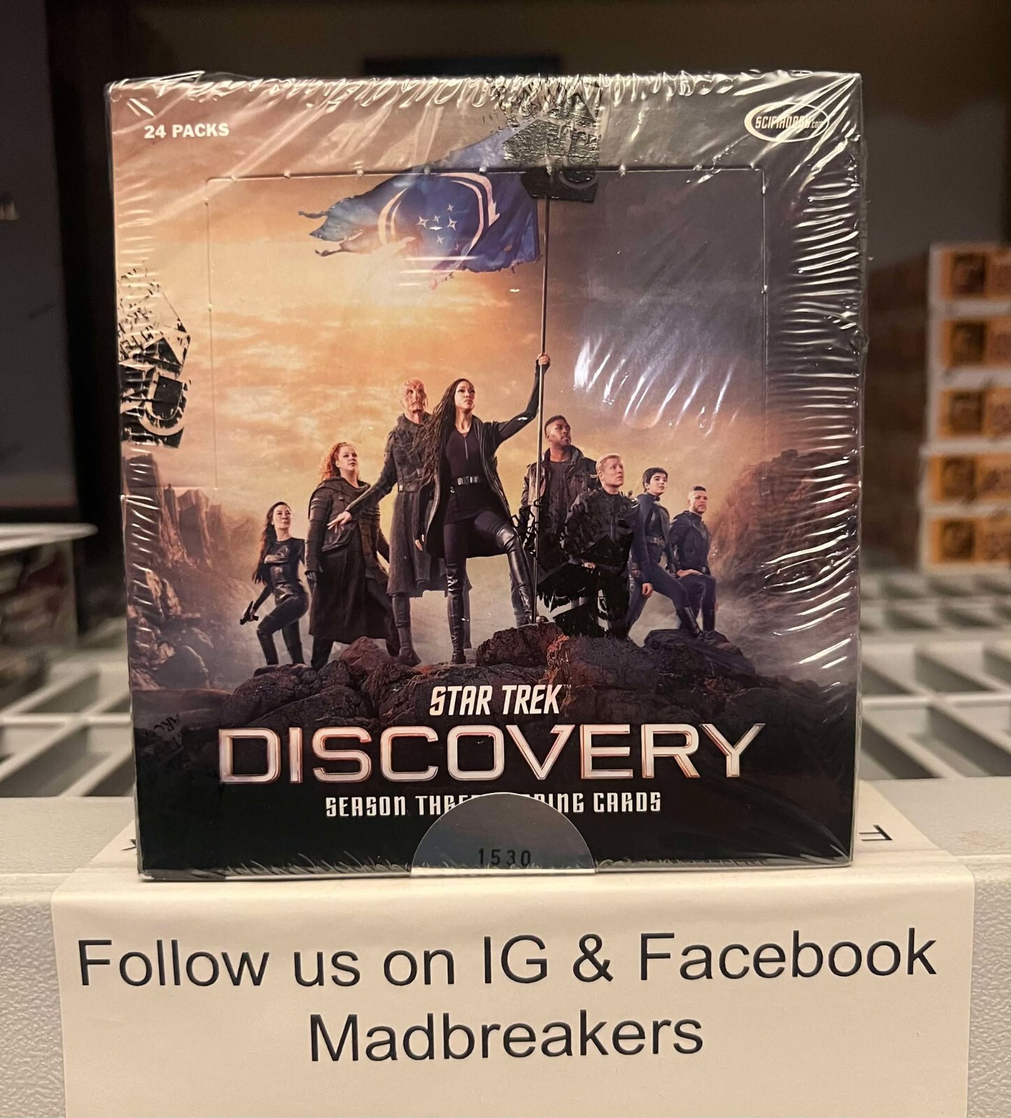 2022 RITTENHOUSE STAR TREK DISCOVERY SEASON 3 TRADING CARDS FACTORY SEALED BOX 2022 RITTENHOUSE STAR TREK DISCOVERY SEASON 3 TRADING CARDS FACTORY SEALED BOX