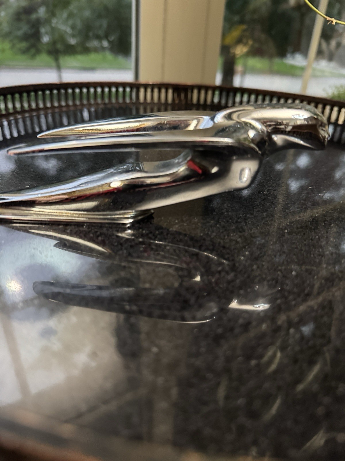 Vintage 1940s Studebaker Flying Lady Hood Ornament Vintage 1940s Studebaker Flying Lady Hood Ornament
