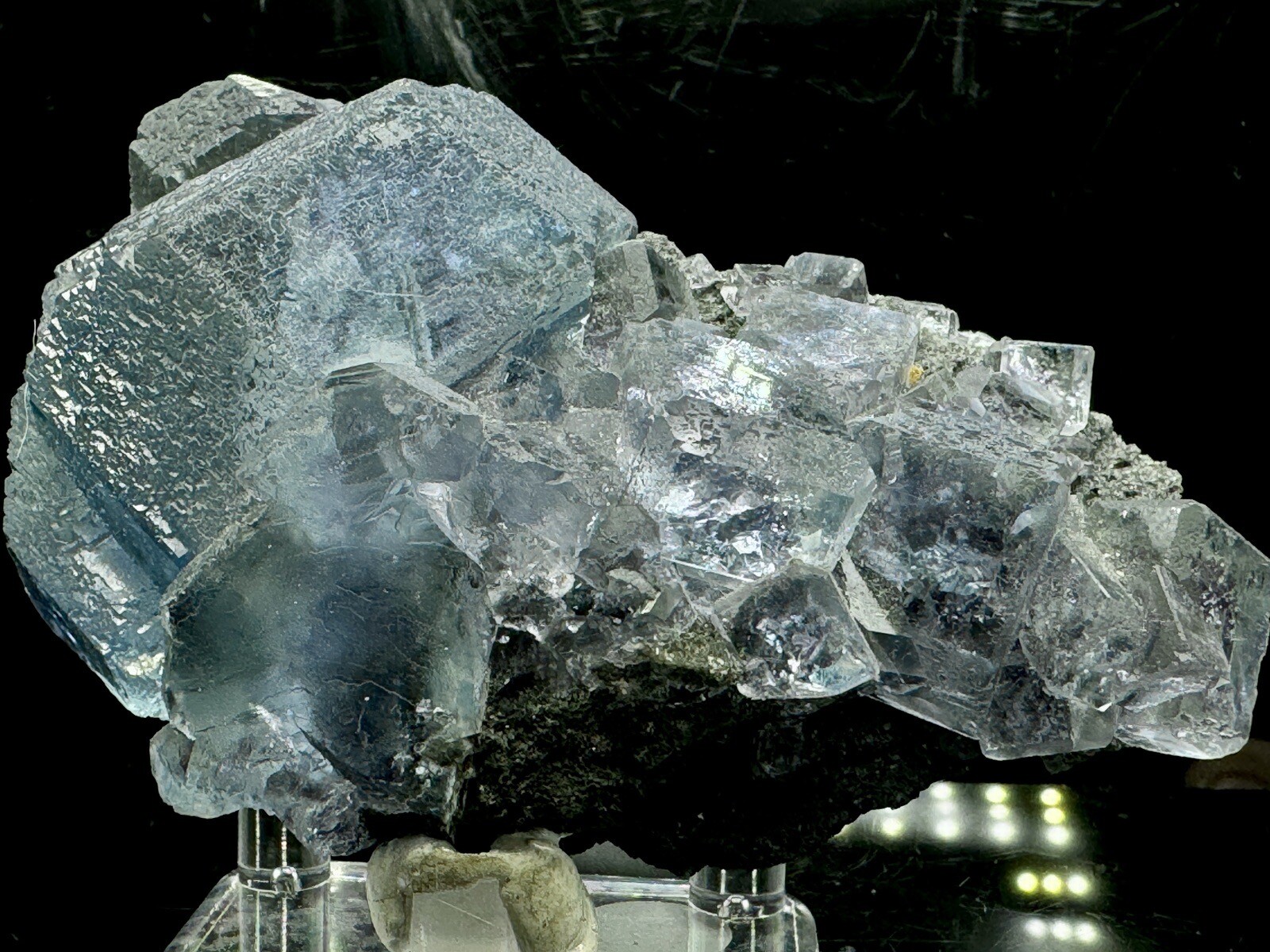 Water Clear FLUORITE *Sanming, Fujian, China* (video color more accurate)