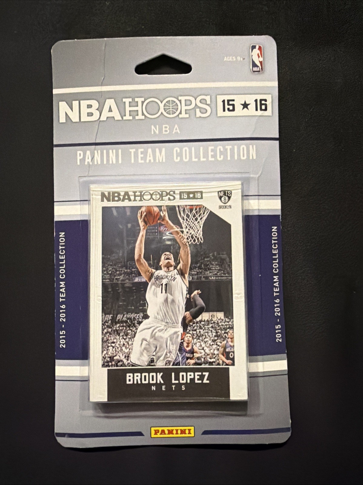 Brooklyn Nets 2015 2016 Panini NBA Hoops Team Set Brook Lopez Factory Sealed Brooklyn Nets 2015 2016 Panini NBA Hoops Team Set Brook Lopez Factory Sealed