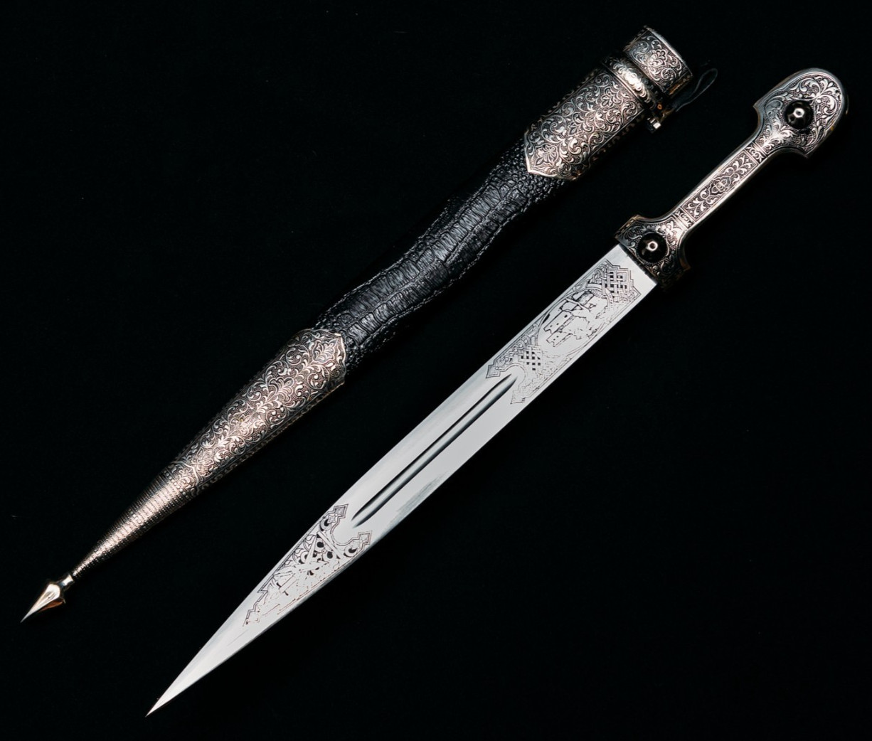 Caucasian Dagestan Dagger Russian Empire Saber Sword Shashka Dragun Romanov #2 Caucasian Dagestan Dagger Russian Empire Saber Sword Shashka Dragun Romanov #2