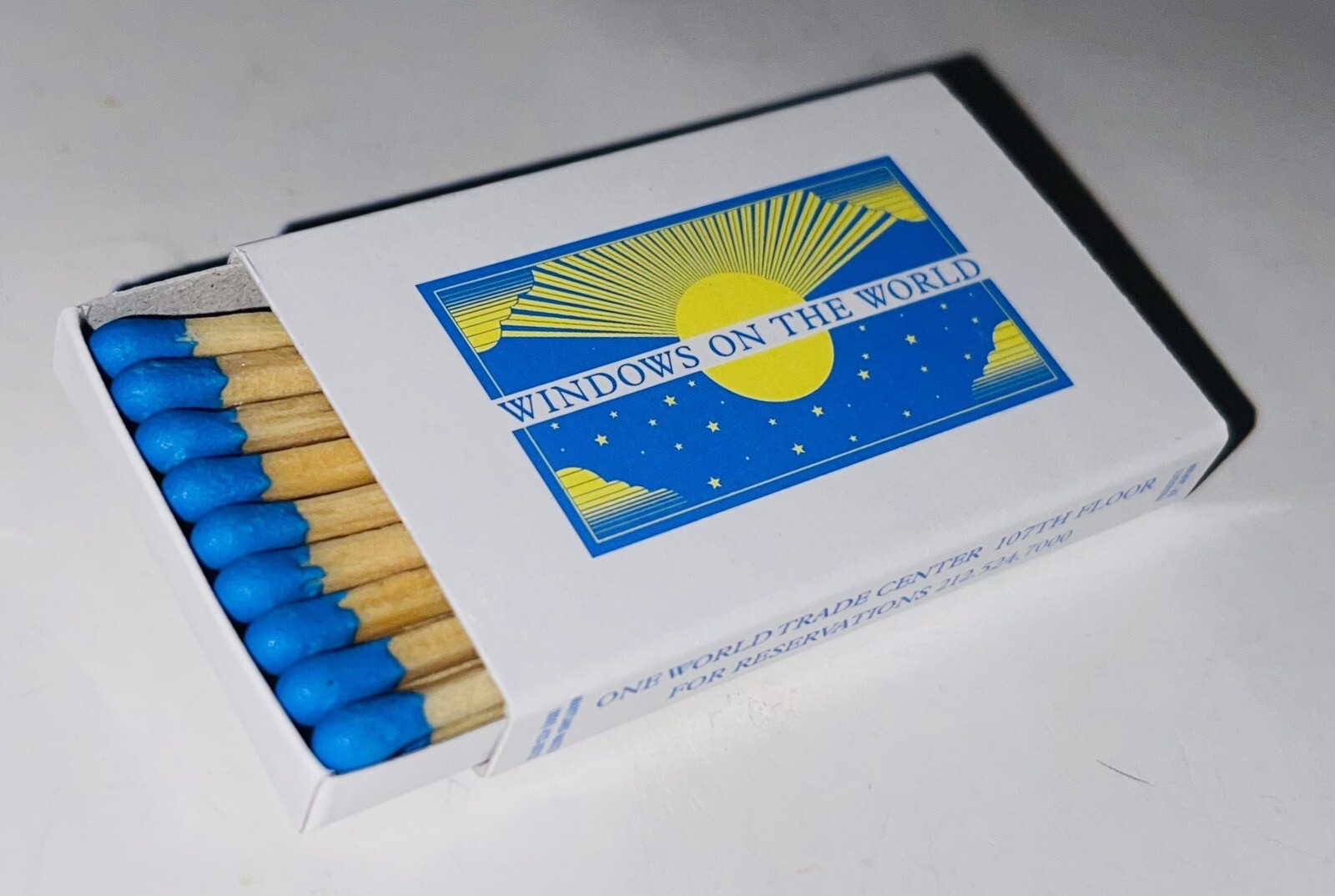 Lot of 2: WINDOWS ON THE WORLD & GREATEST BAR ON EARTH MATCHES New Old Stock Lot of 2: WINDOWS ON THE WORLD & GREATEST BAR ON EARTH MATCHES New Old Stock