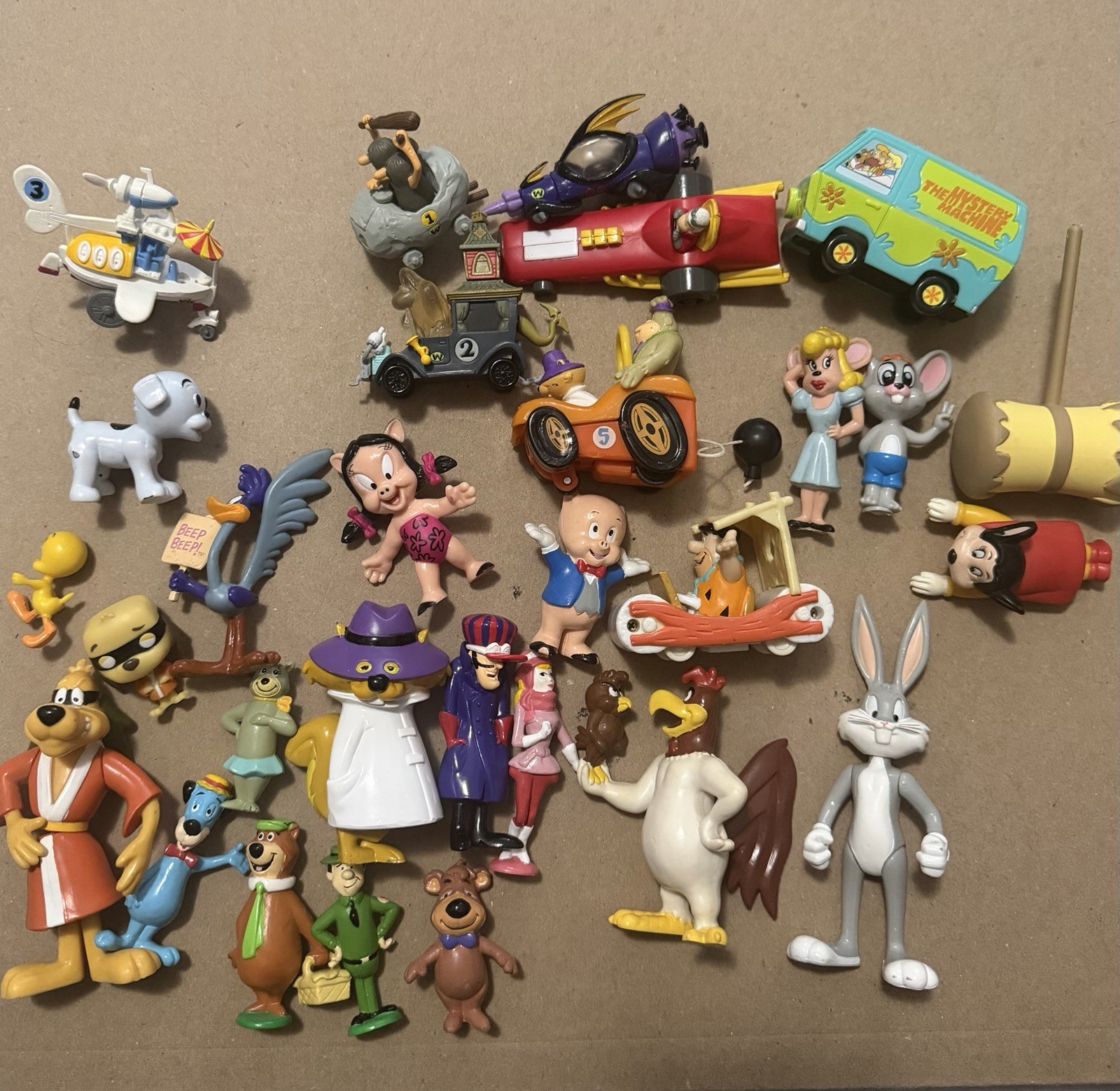 Hanna Barbera Classic Cartoon Figures Lot Hanna Barbera Classic Cartoon Figures Lot