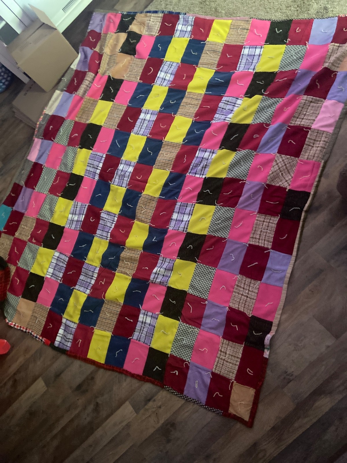 vintage handmade quilt vintage handmade quilt