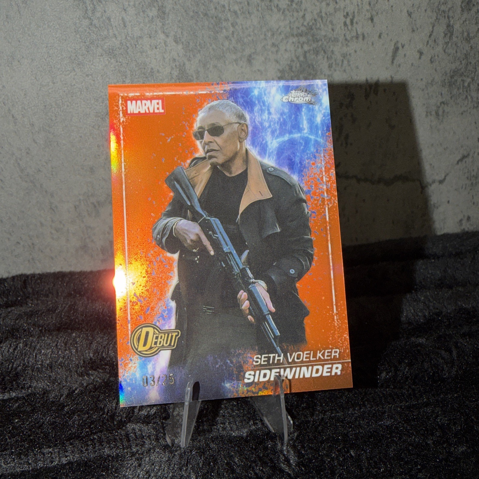 Marvel Studios Chrome 2025 Sidewinder Orange/25 Marvel Studios Chrome 2025 Sidewinder Orange/25