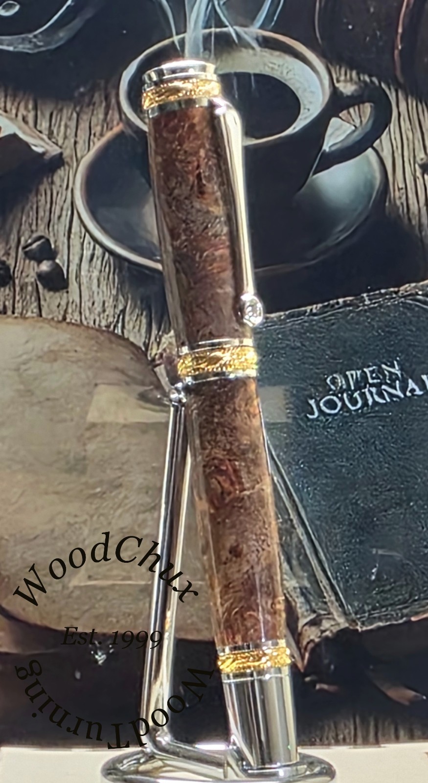 Handmade Exotic Extremely Rare Weru Burl Wood Rollerball Or Fountain Pen 1609 Handmade Exotic Extremely Rare Weru Burl Wood Rollerball Or Fountain Pen 1609