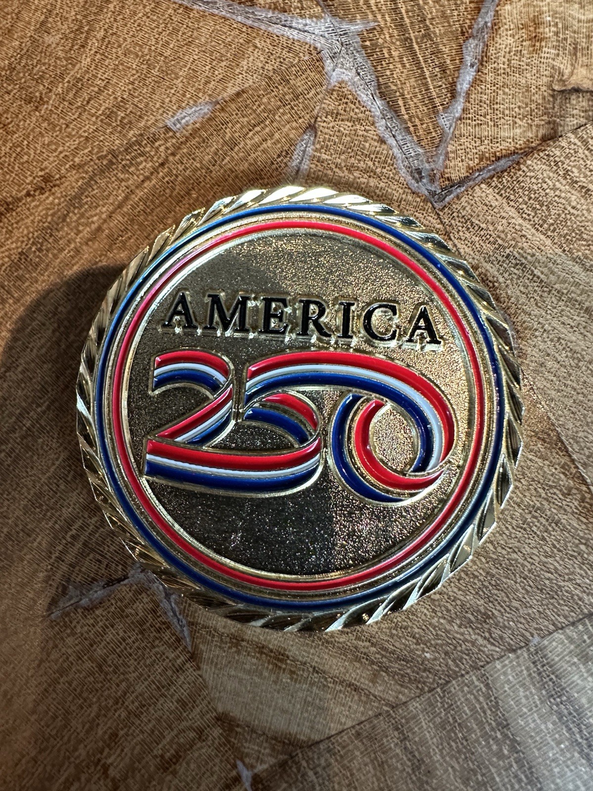 U.S. Embassy Brasilia “America 250” Birthday Celebration Challenge Coin