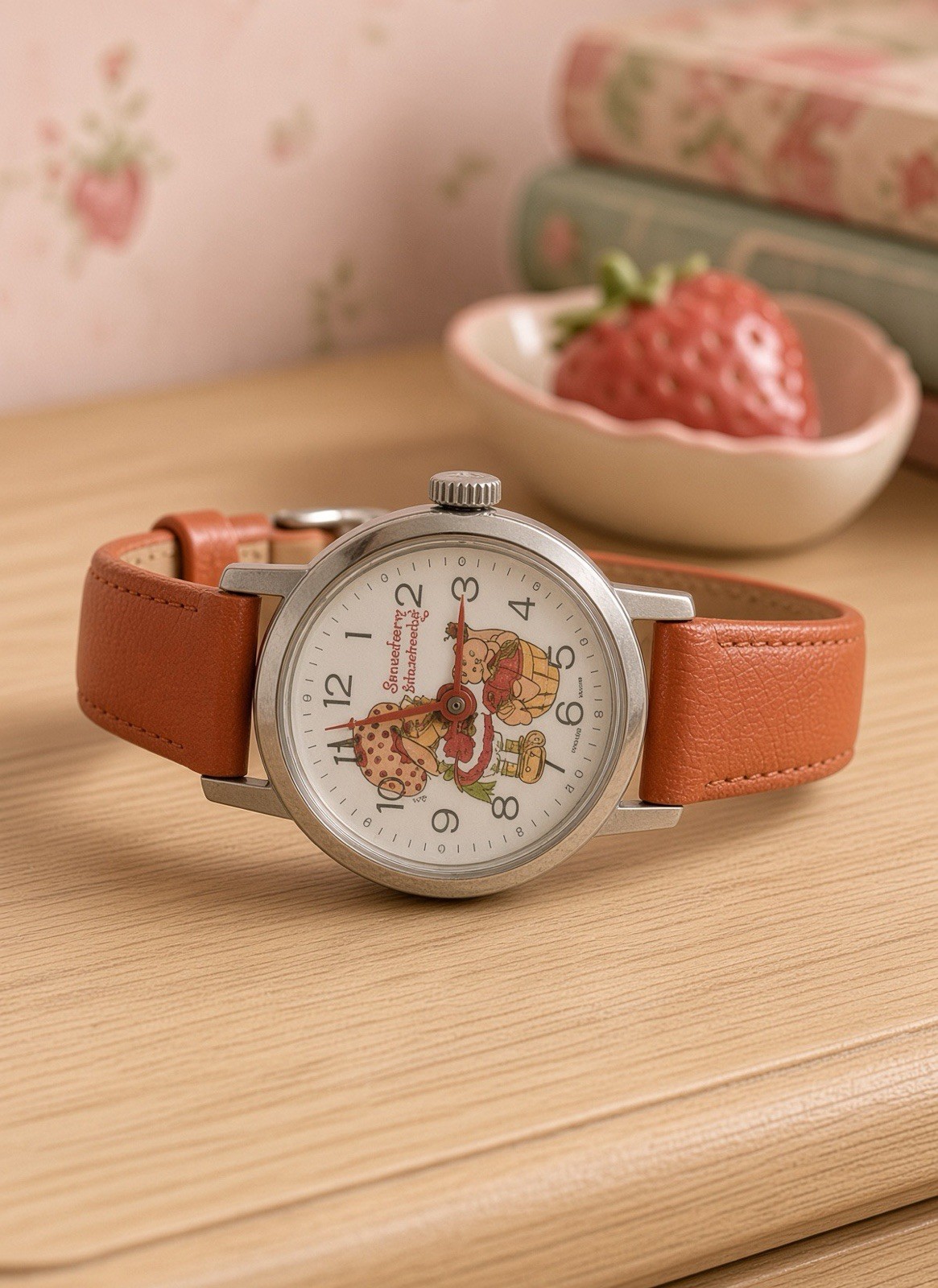 Vintage 1980’s Strawberry Shortcake Bradley Wrist Watch Manual wind Working Vintage 1980’s Strawberry Shortcake Bradley Wrist Watch Manual wind Working