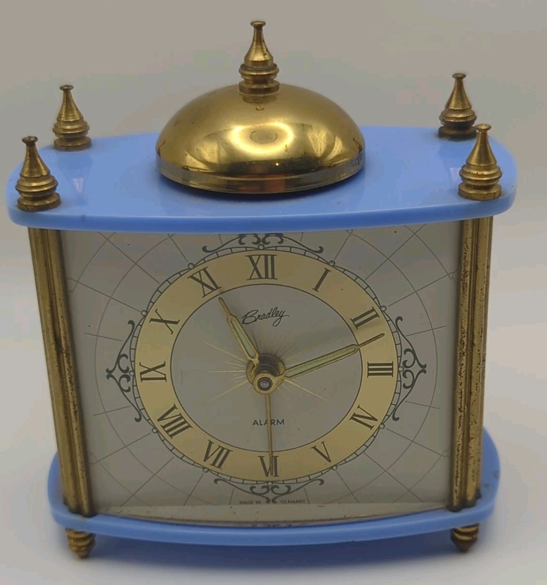 VINTAGE 1973 Bradley Time Division Seventy Six Commemorative Bell Alarm Clock VINTAGE 1973 Bradley Time Division Seventy Six Commemorative Bell Alarm Clock