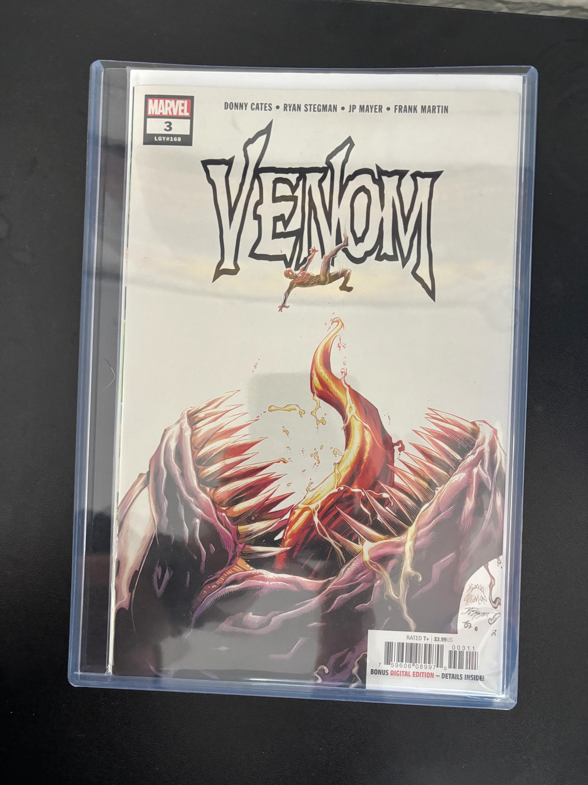 Venom # 3 (2018 Marvel) 1st Print, 1st Knull (NM/MT) Donny Cates, Ryan Stegman Venom # 3 (2018 Marvel) 1st Print, 1st Knull (NM/MT) Donny Cates, Ryan Stegman