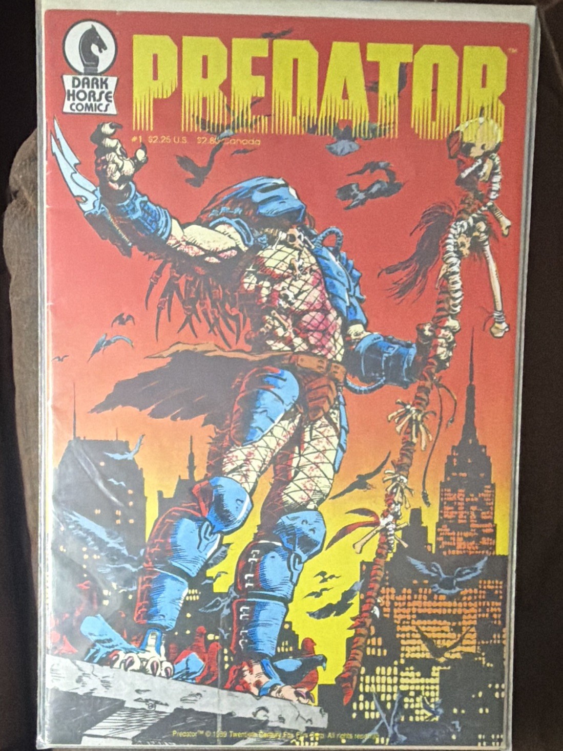Predator #1 (1989) Dark Horse – 1st Printing – First Predator Comic Series – VF Predator #1 (1989) Dark Horse – 1st Printing – First Predator Comic Series – VF